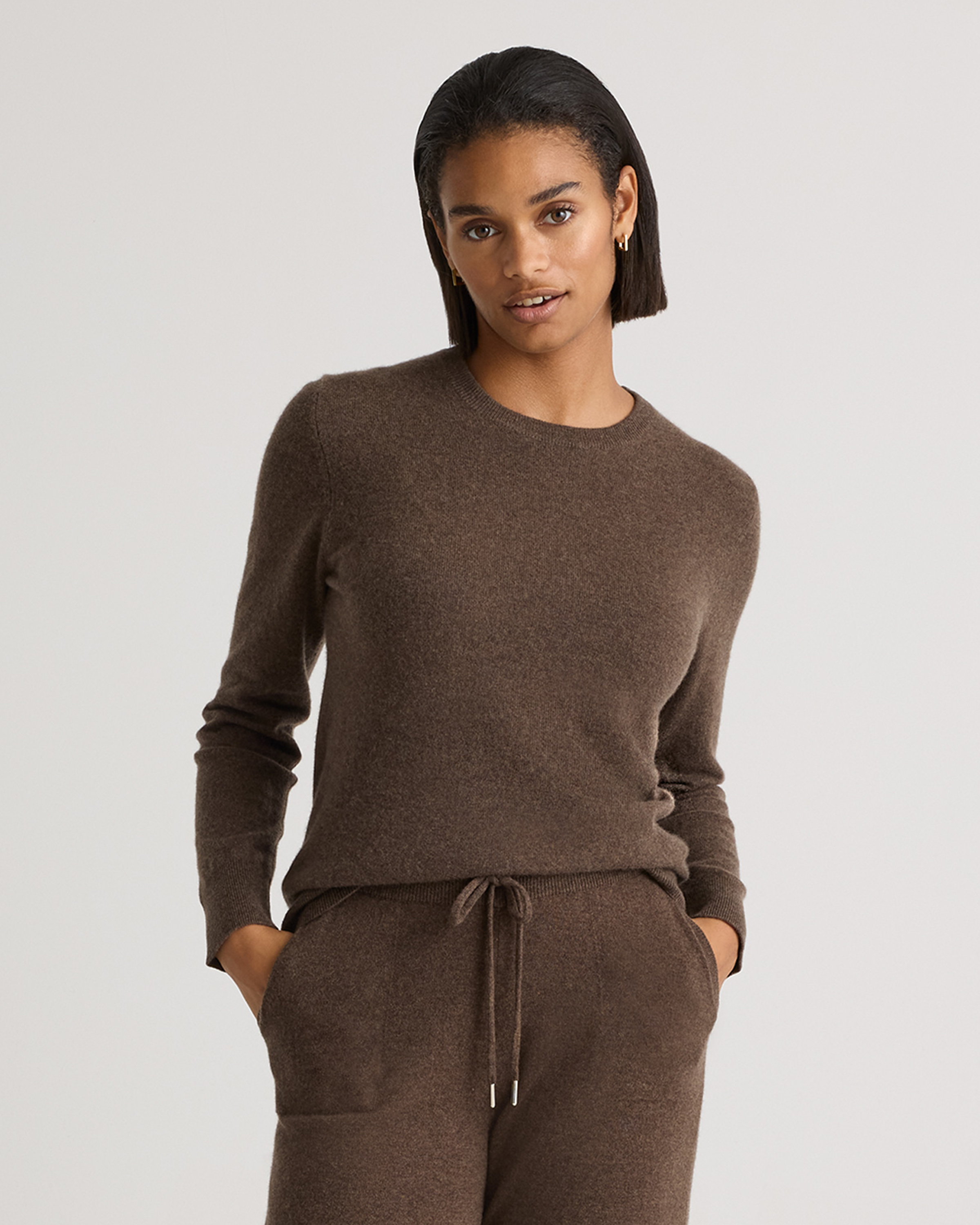 Mongolian Cashmere Crewneck Sweater