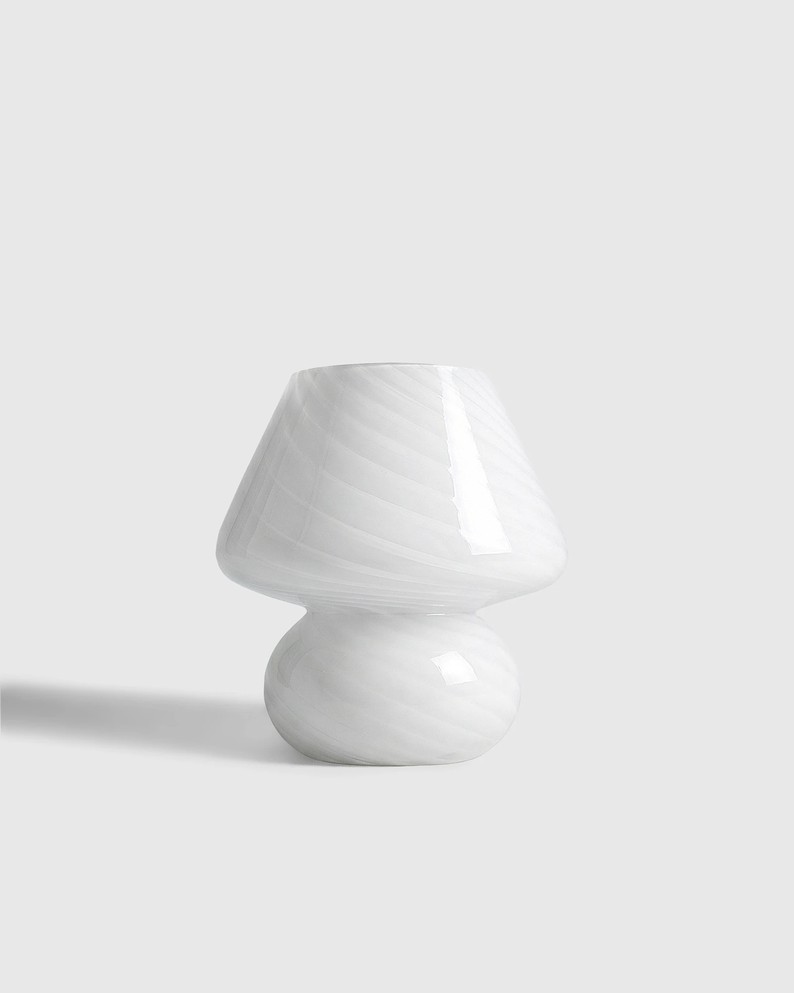Swirled Glass Table Lamp