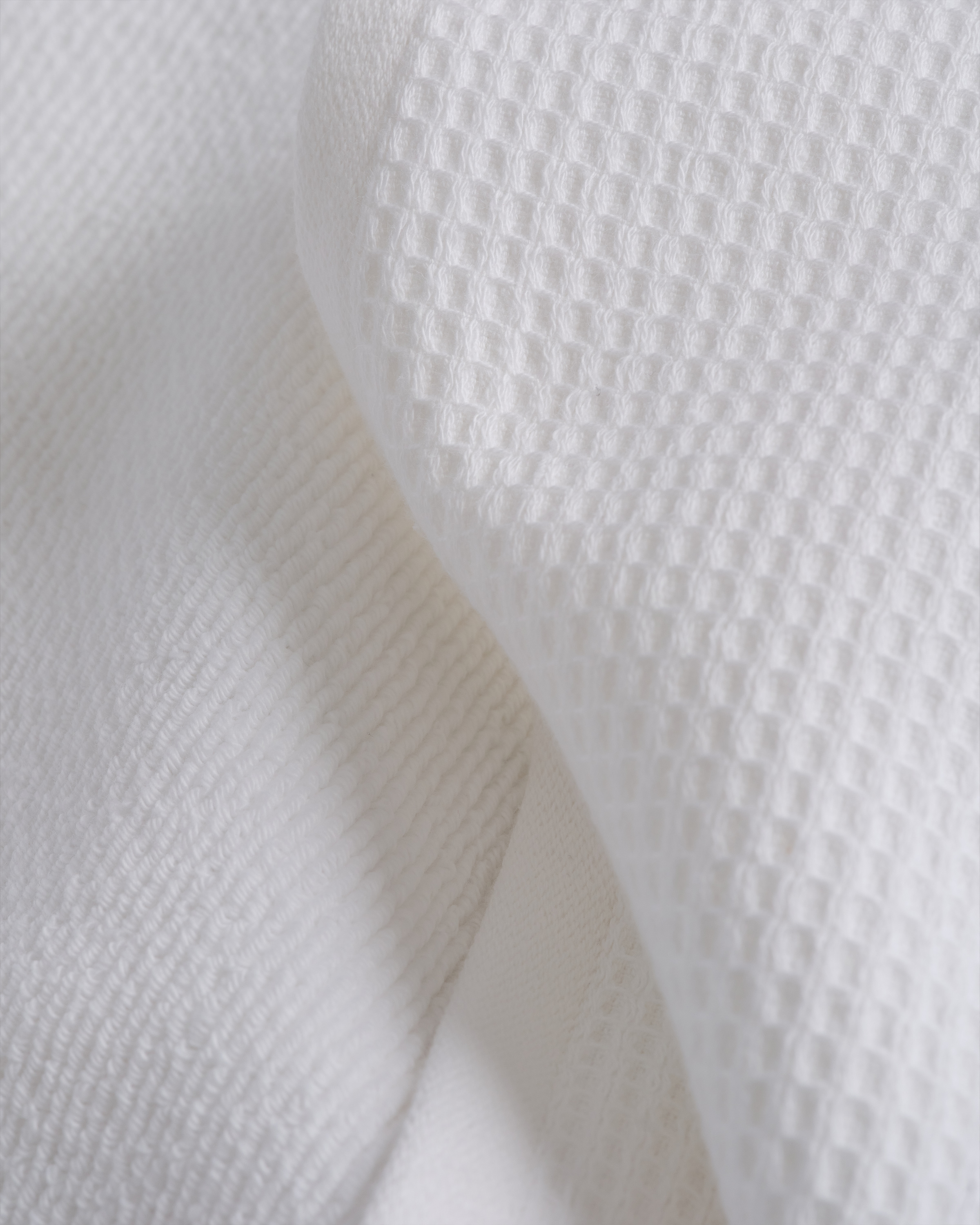 Turkish Waffle Terry Bath Towel (Set of 2) - White