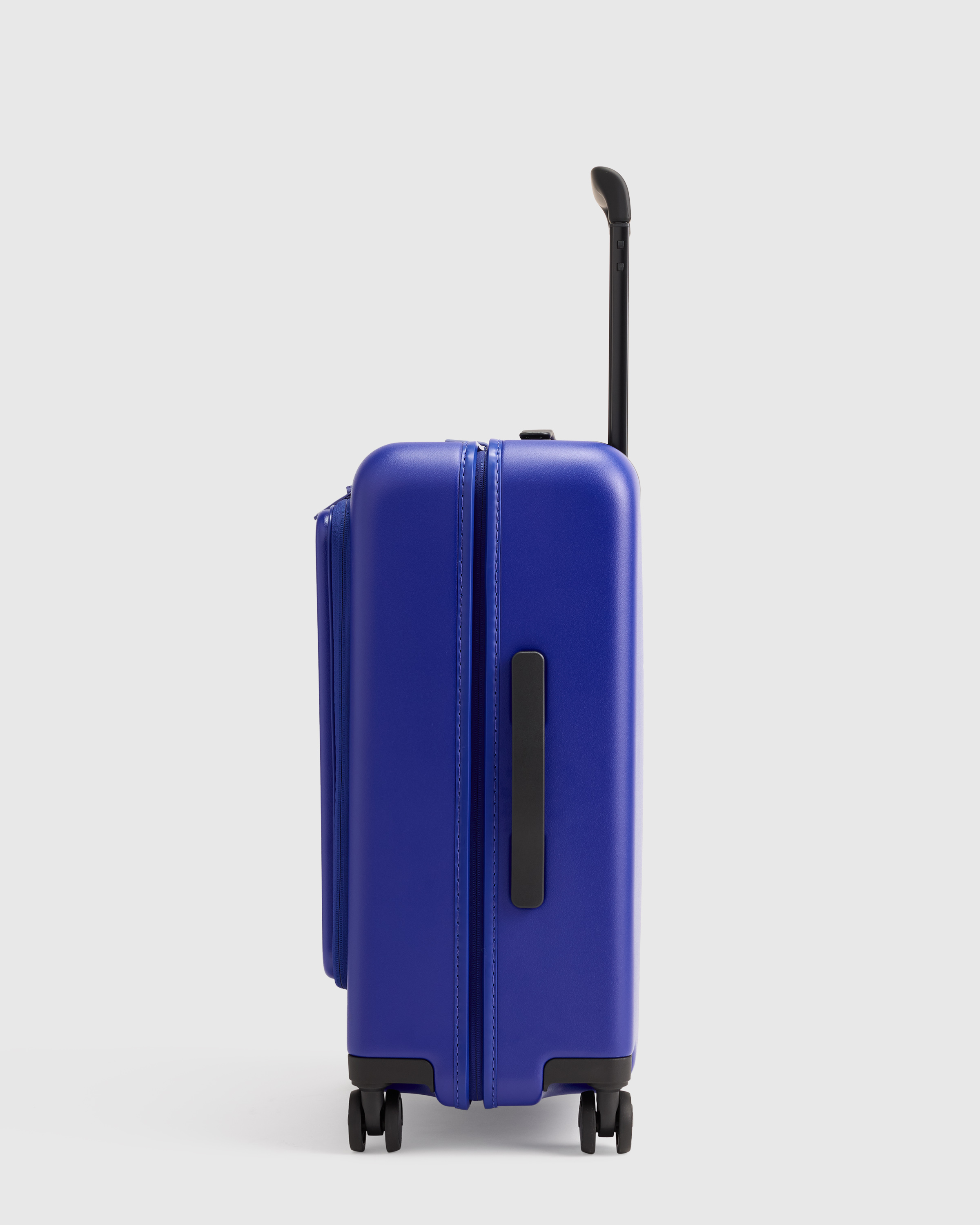 Front Pocket Carry-On Suitcase in Coastal Cobalt Front Pocket Carry-On Suitcase in Coastal Cobalt
