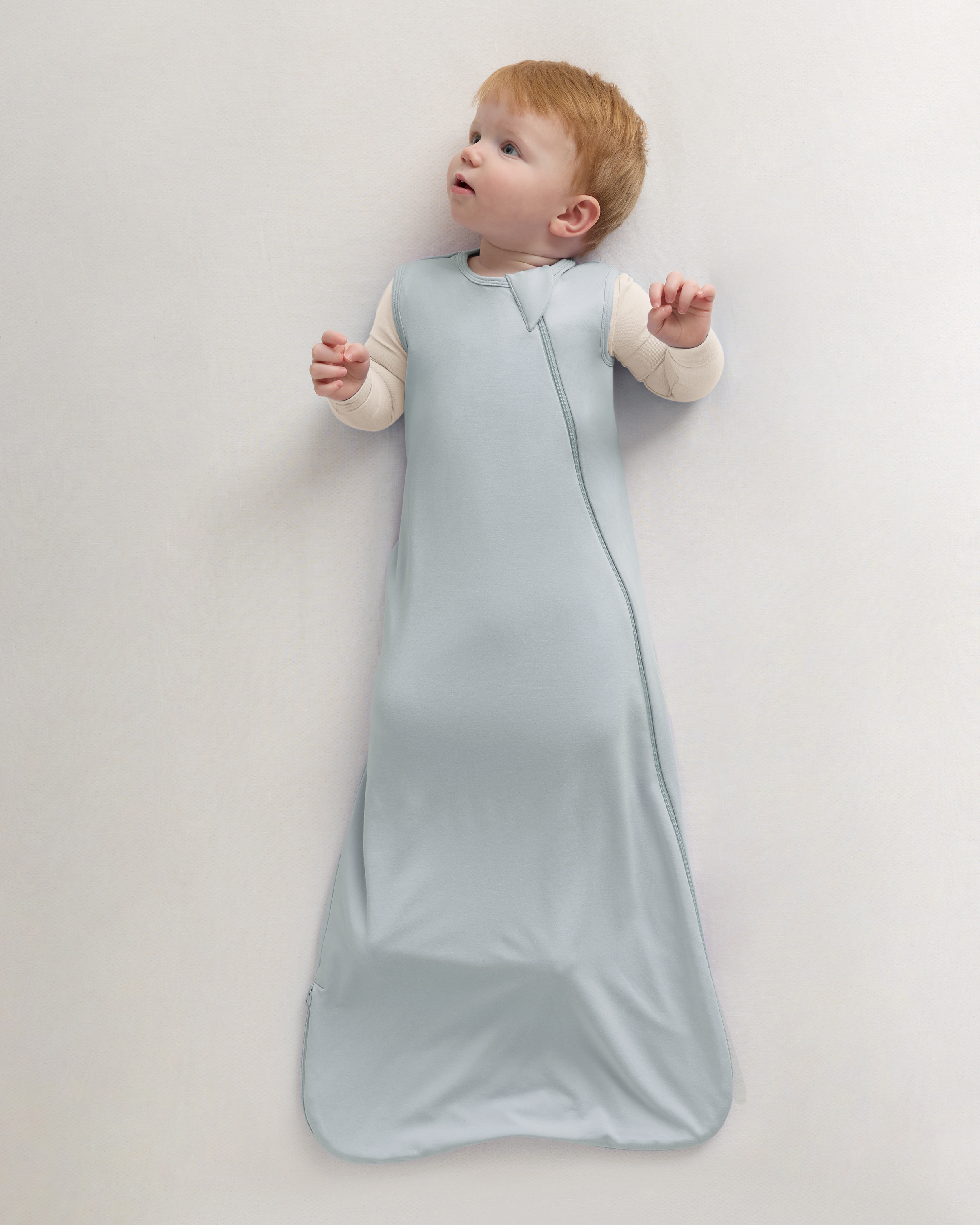 Light Grey Bamboo Sleep Bag 1.0 TOG