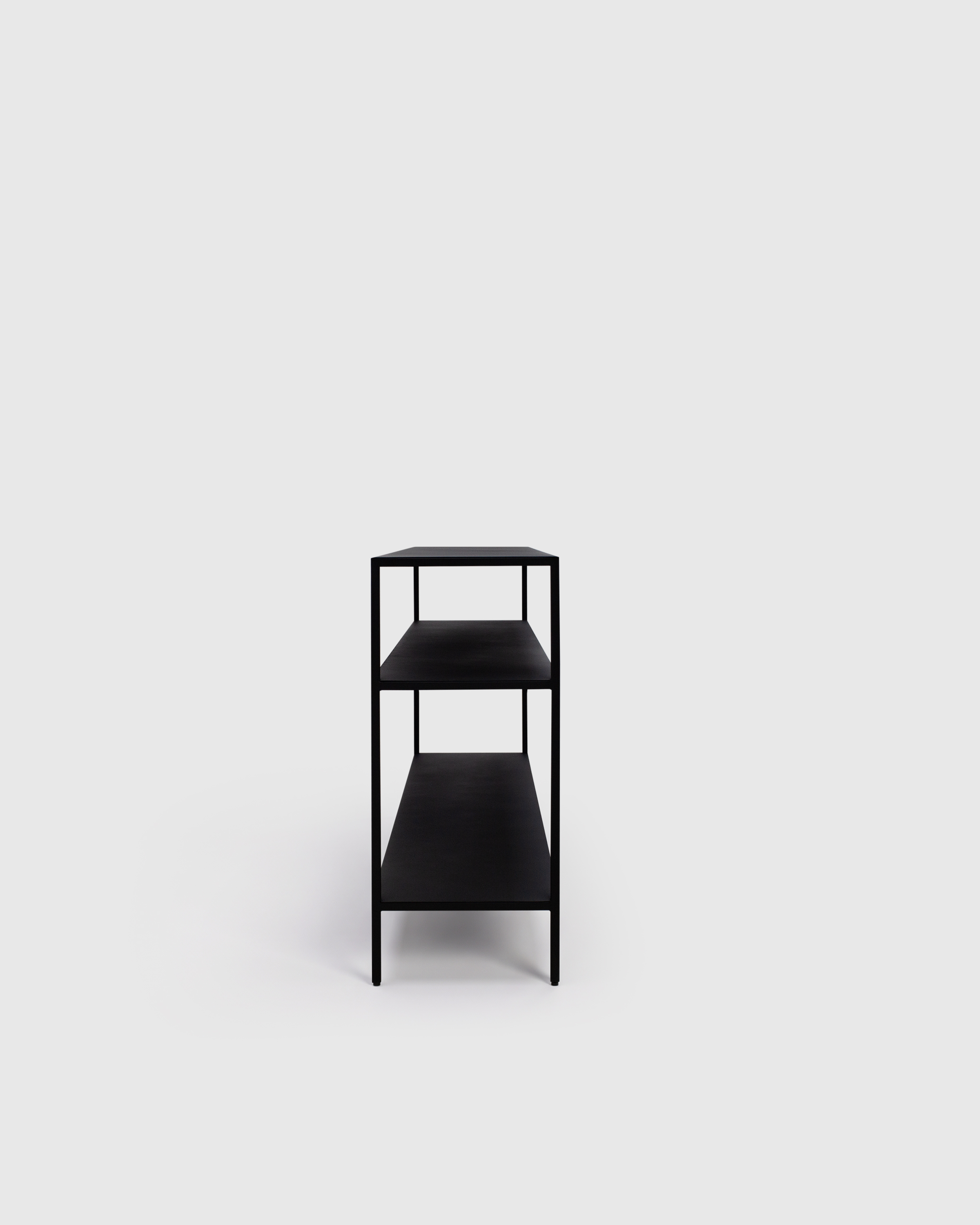 Powder-Coated Steel Console Table