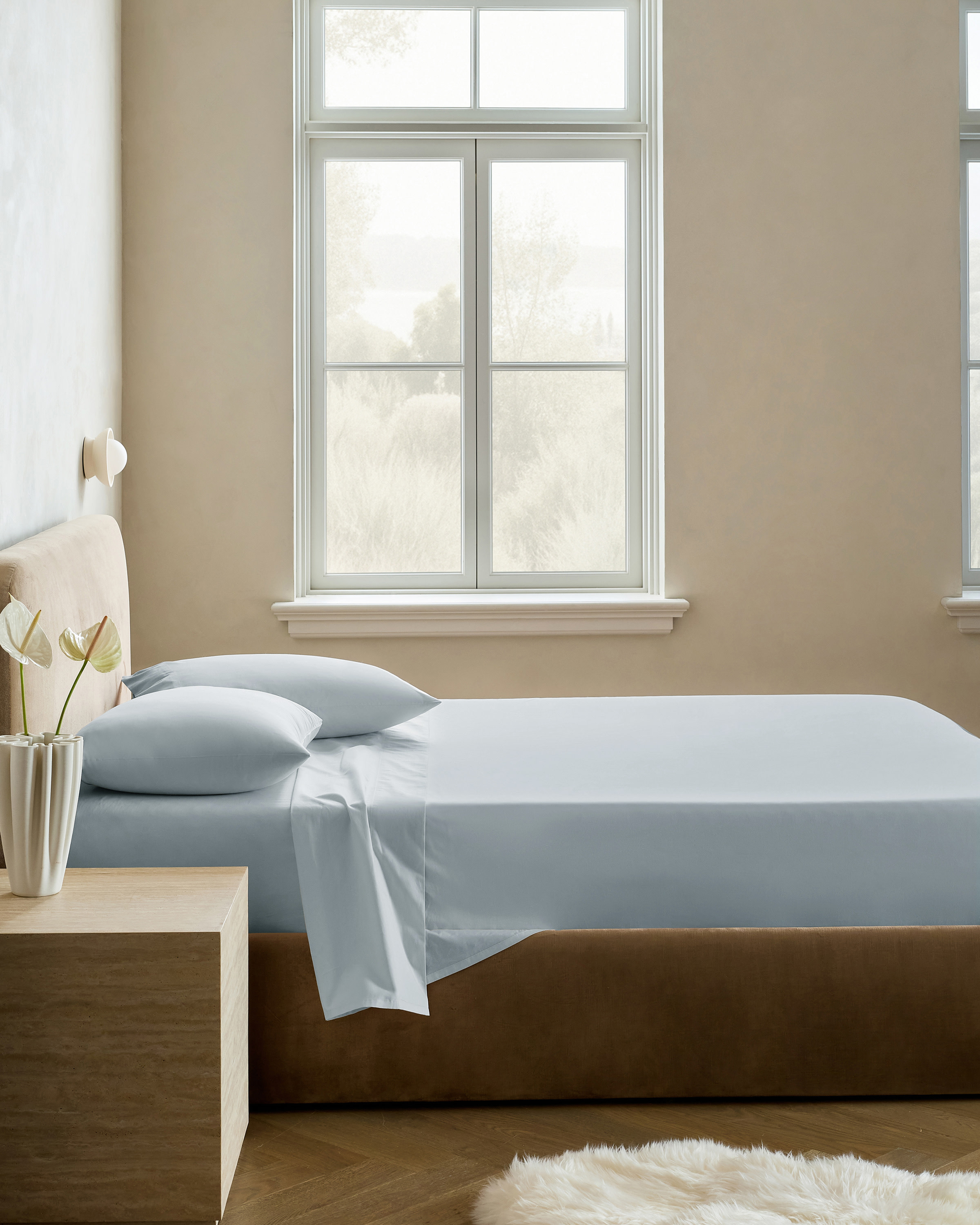 Quince Organic Percale Sheet Set