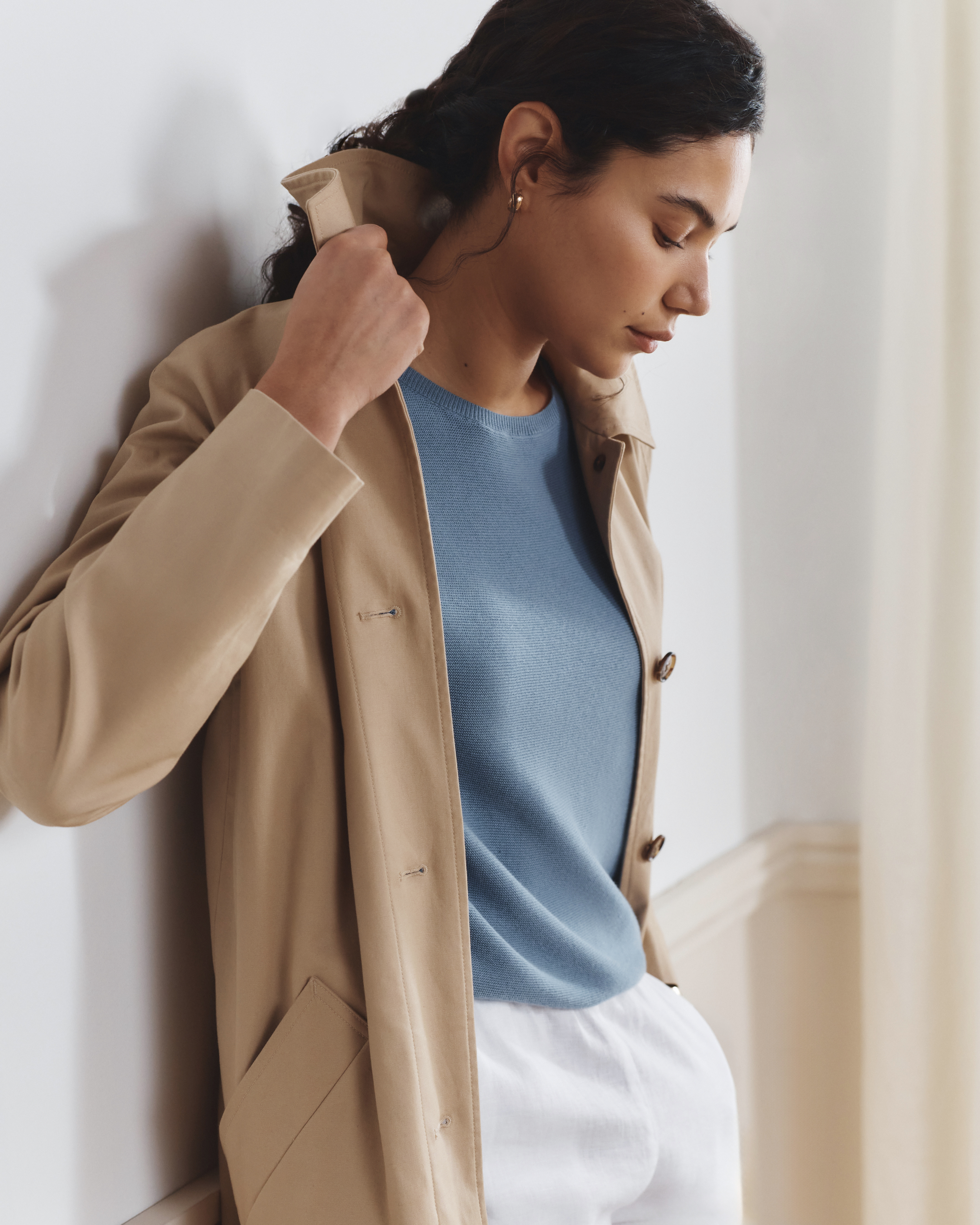 Comfort Stretch Mac Coat