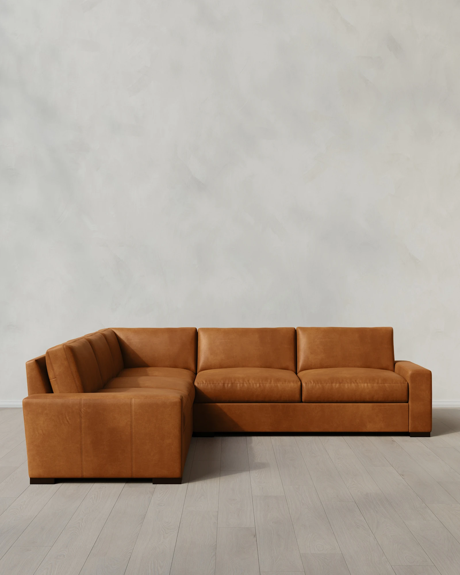 Stillman Leather L-Sectional