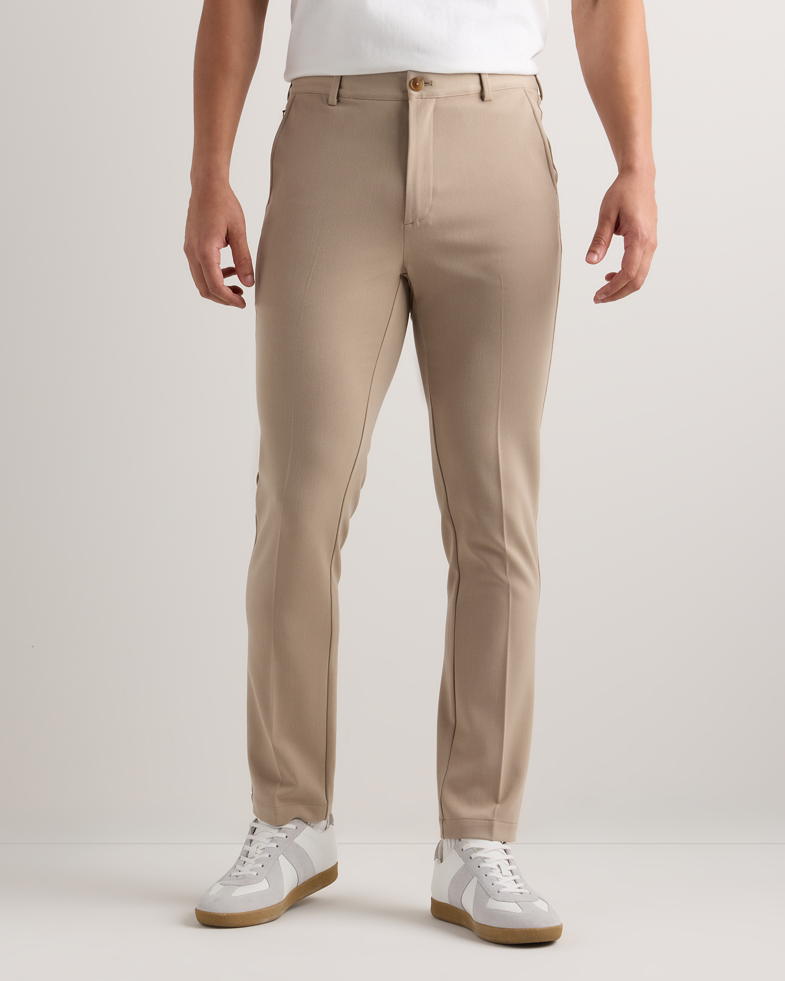 Sand Dune Ultra-Stretch 24/7 Smart Chinos - Slim 