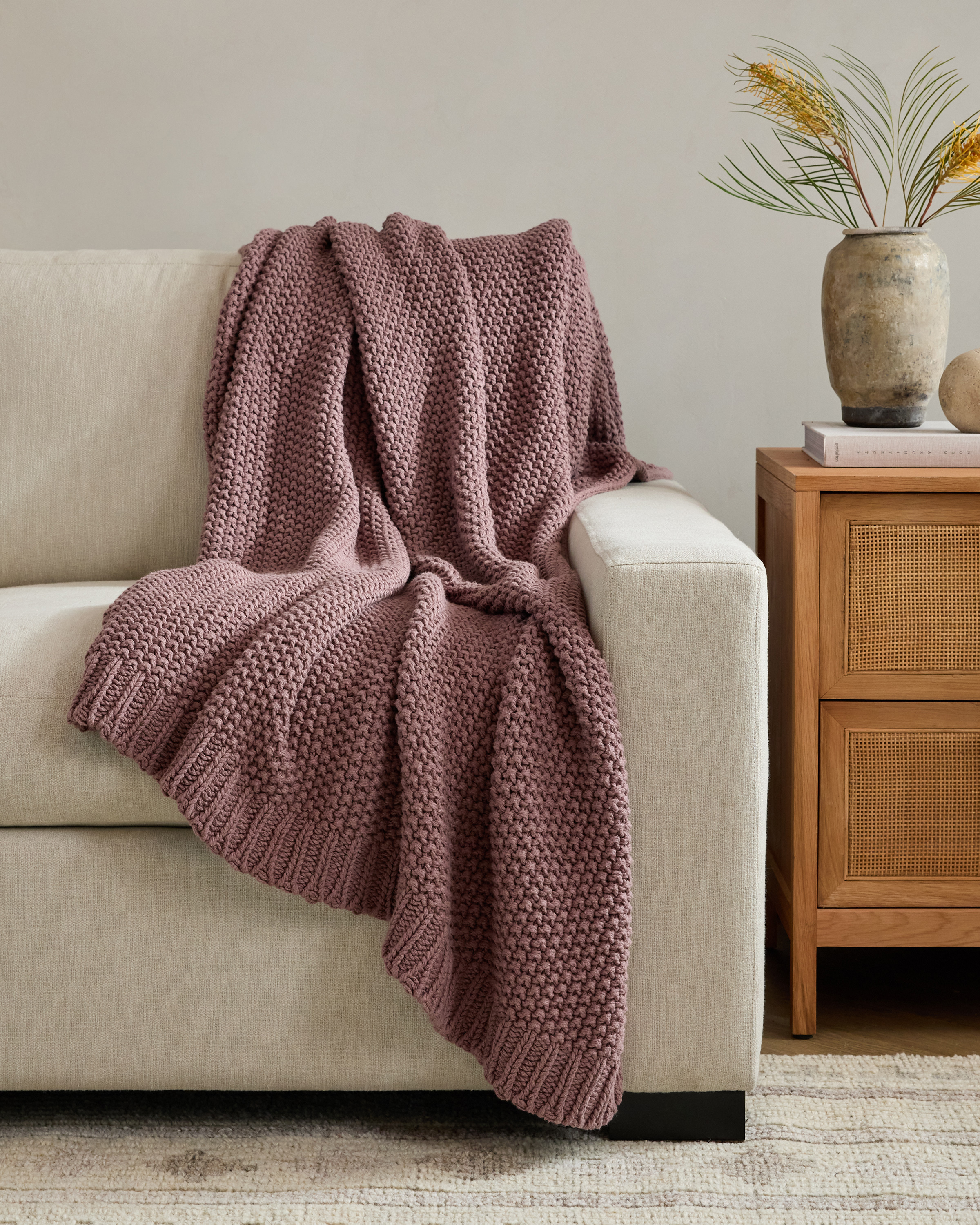 Fig Cotton Fisherman Throw