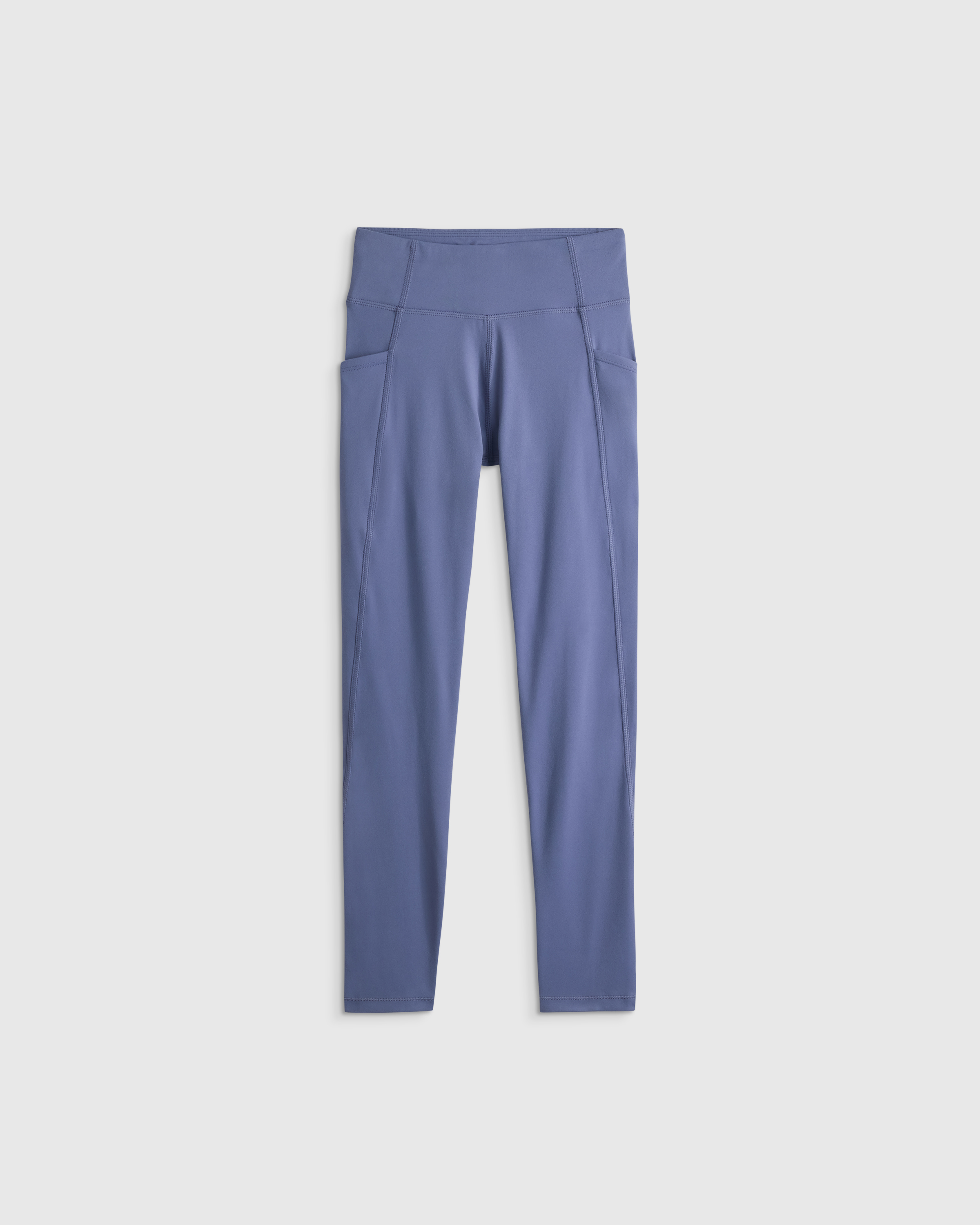 Storm Blue Girls Ultra-Form Pocket Leggings