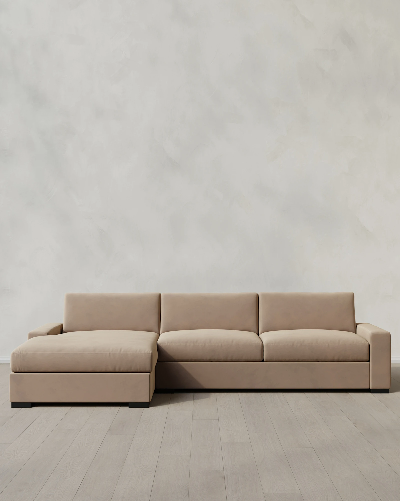 Stillman Performance Velvet Chaise Sectional
