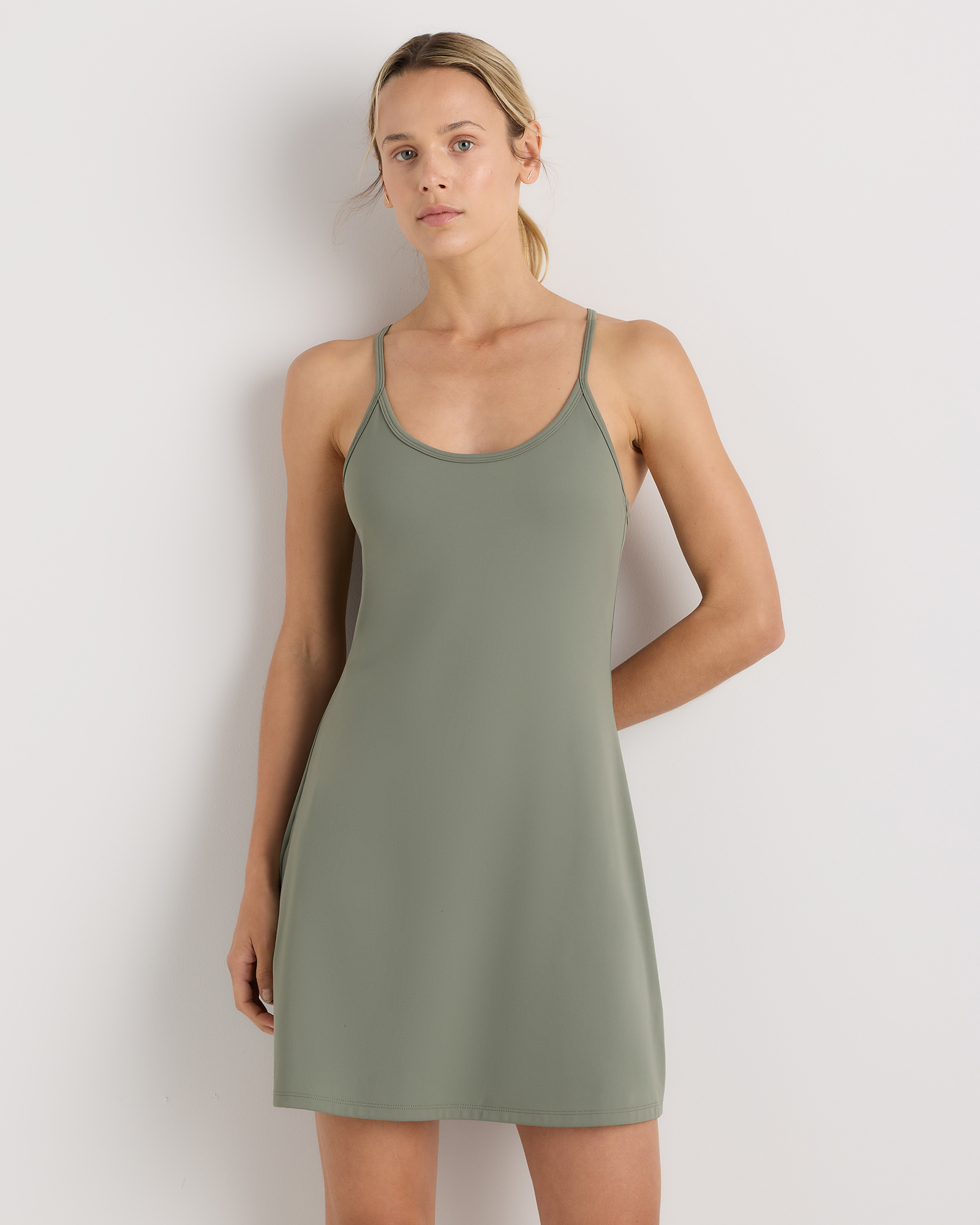 Smoked Thyme Green Ultra-Form Active Dress