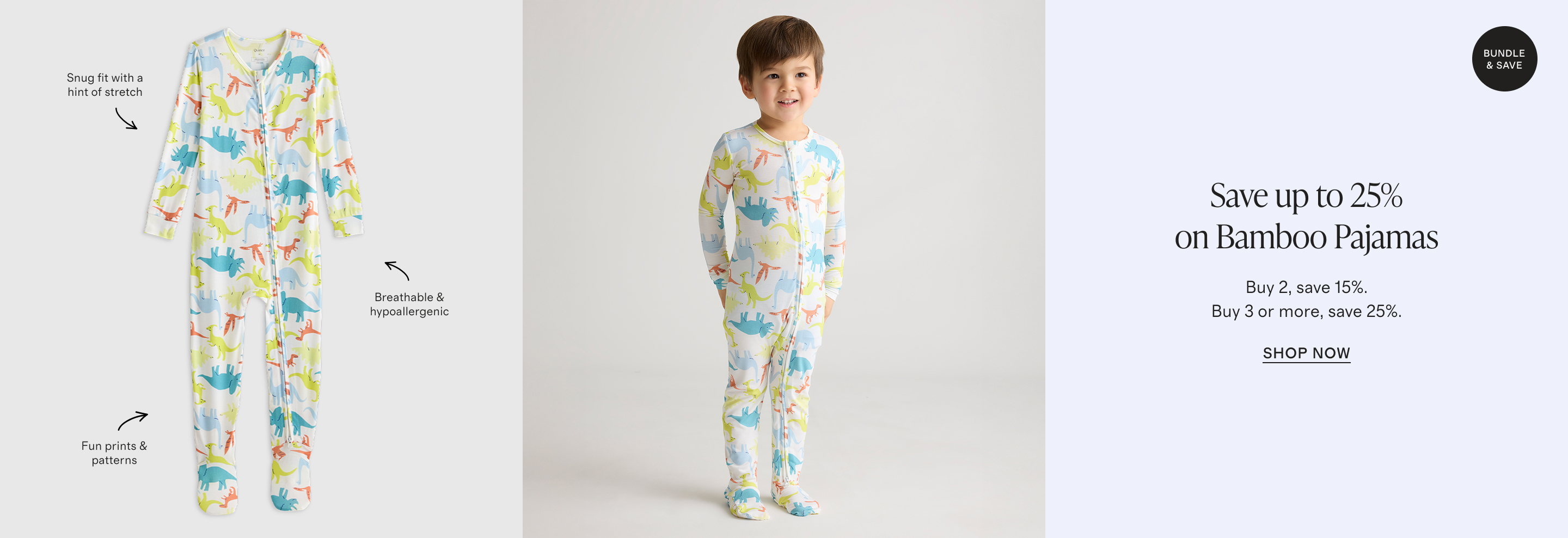 Bamboo pajamas desktop banner