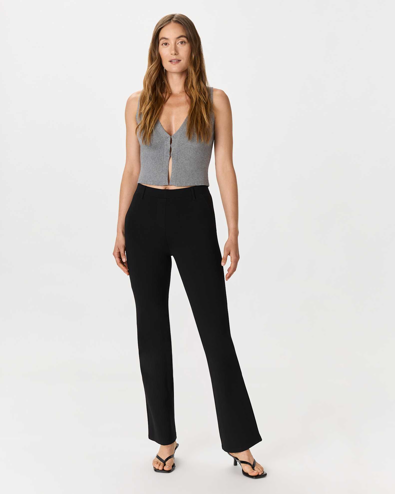 XSIDE Jean Pantalon Jambe Large avec Détails Poches pour Femmes XSIDE Jean Pantalon Jambe Large avec Détails Poches pour Femmes