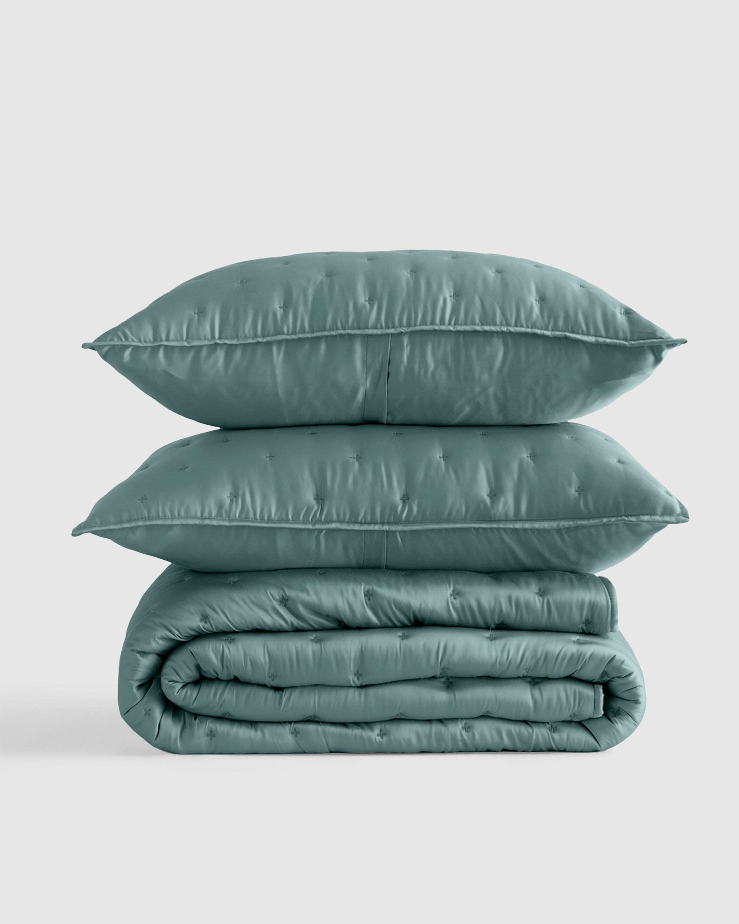 Ocean Bamboo Dream Quilt Set