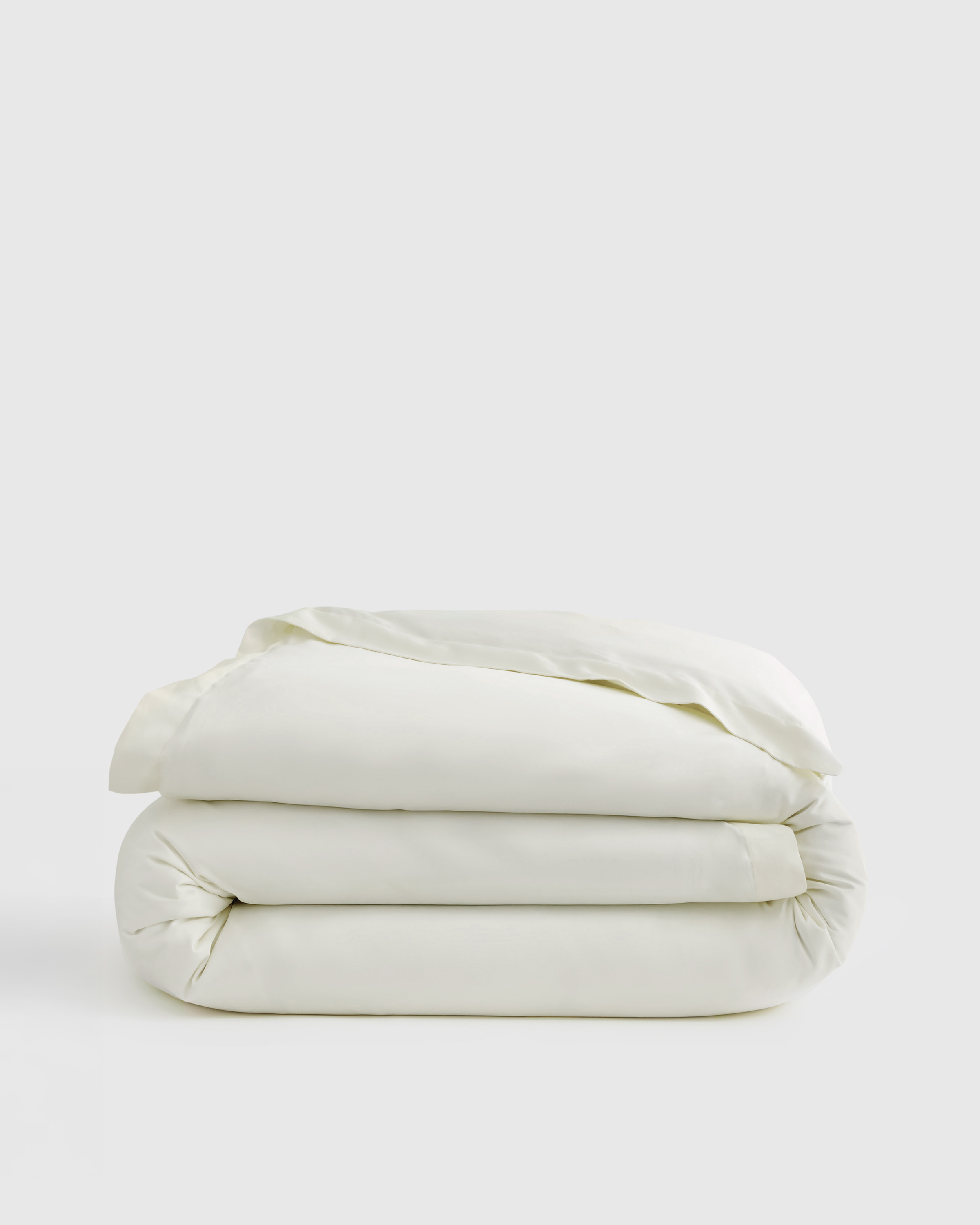 Ivory Signature Giza Cotton Sateen Duvet Cover