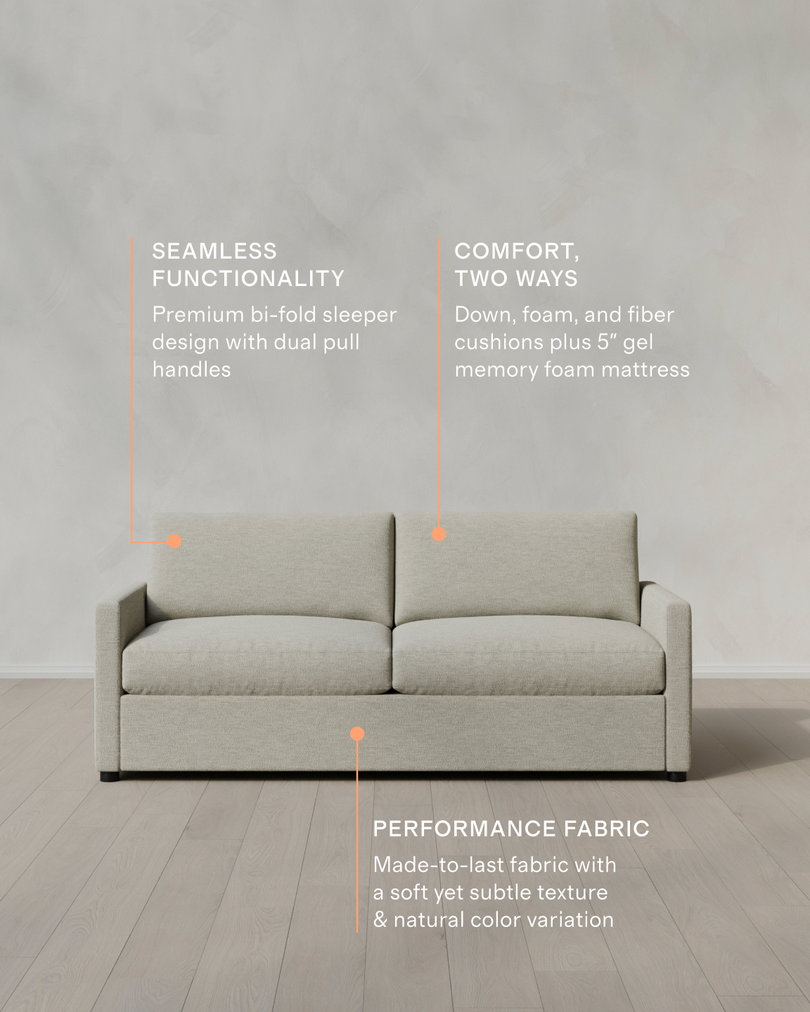 Quince Brennan Sleeper Sofa - Thumbnail 5