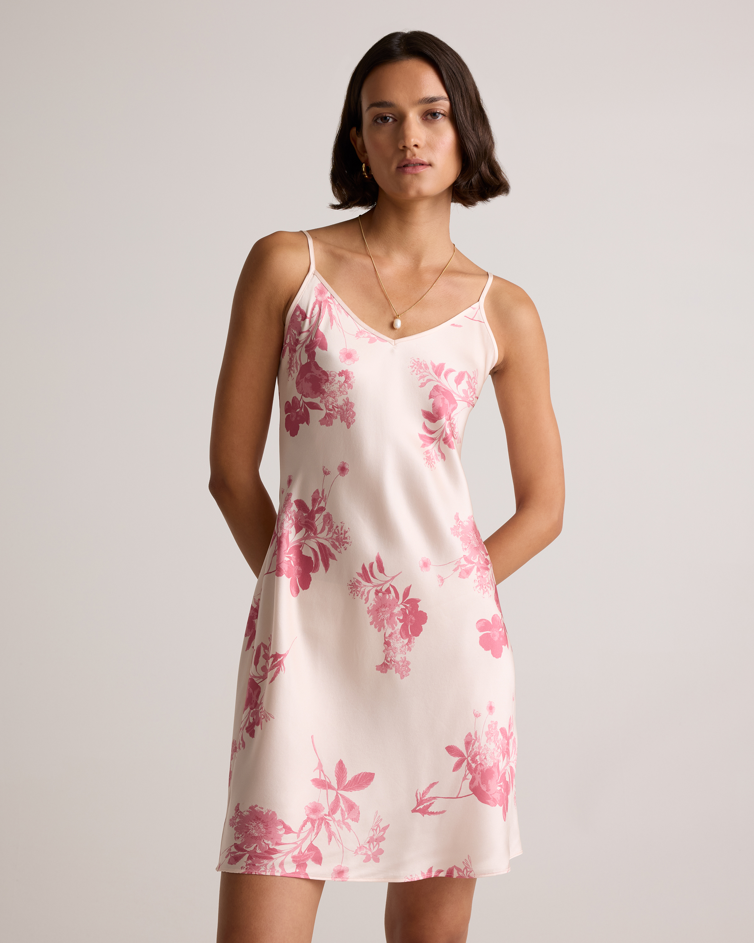 【送料&関税込】ChloAC Silk Crepon Mini Dress Chloé Gathered Mini Dress In Silk Crêpon | Chloé JO