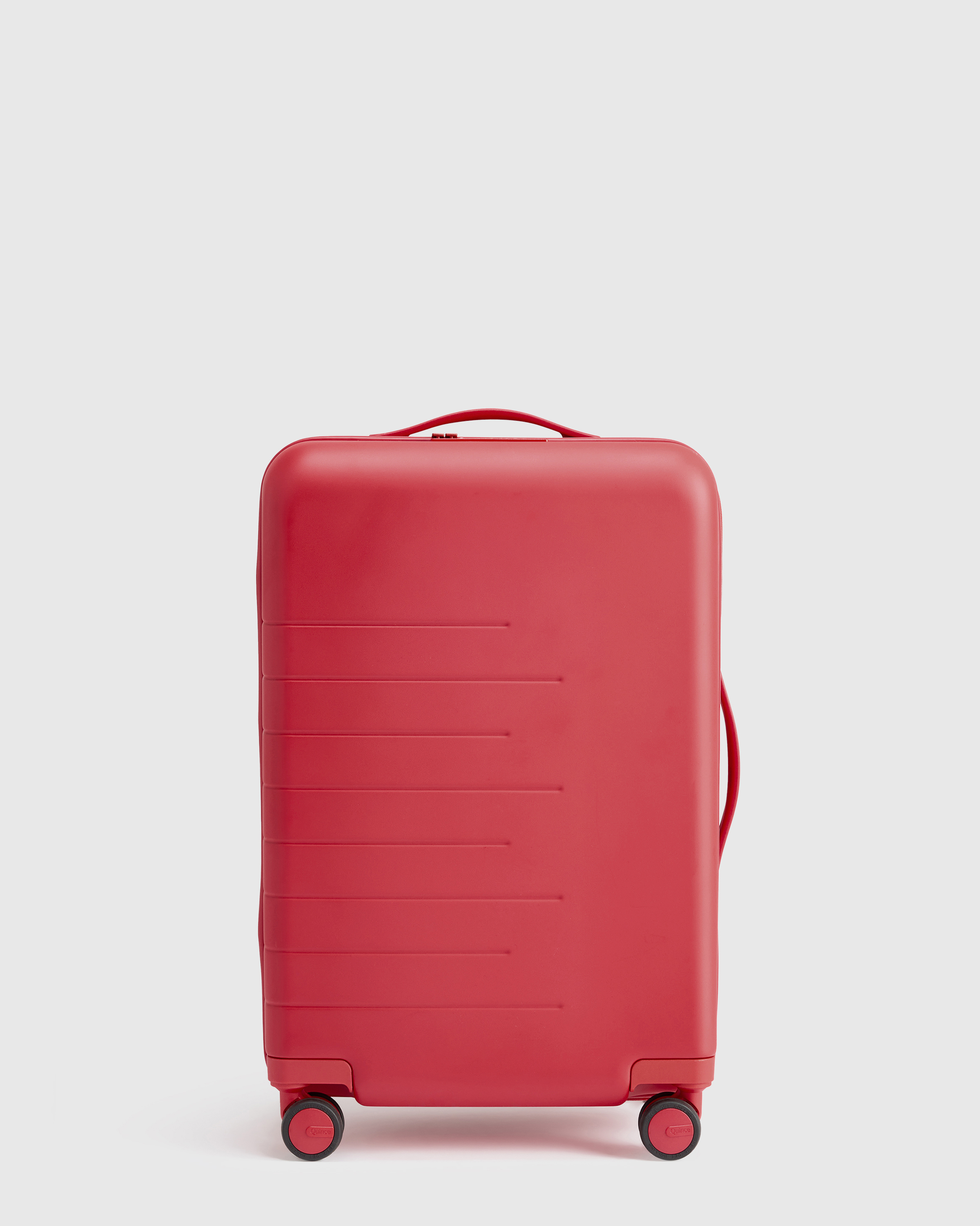 Venetian Red Expandable Carry-On Suitcase