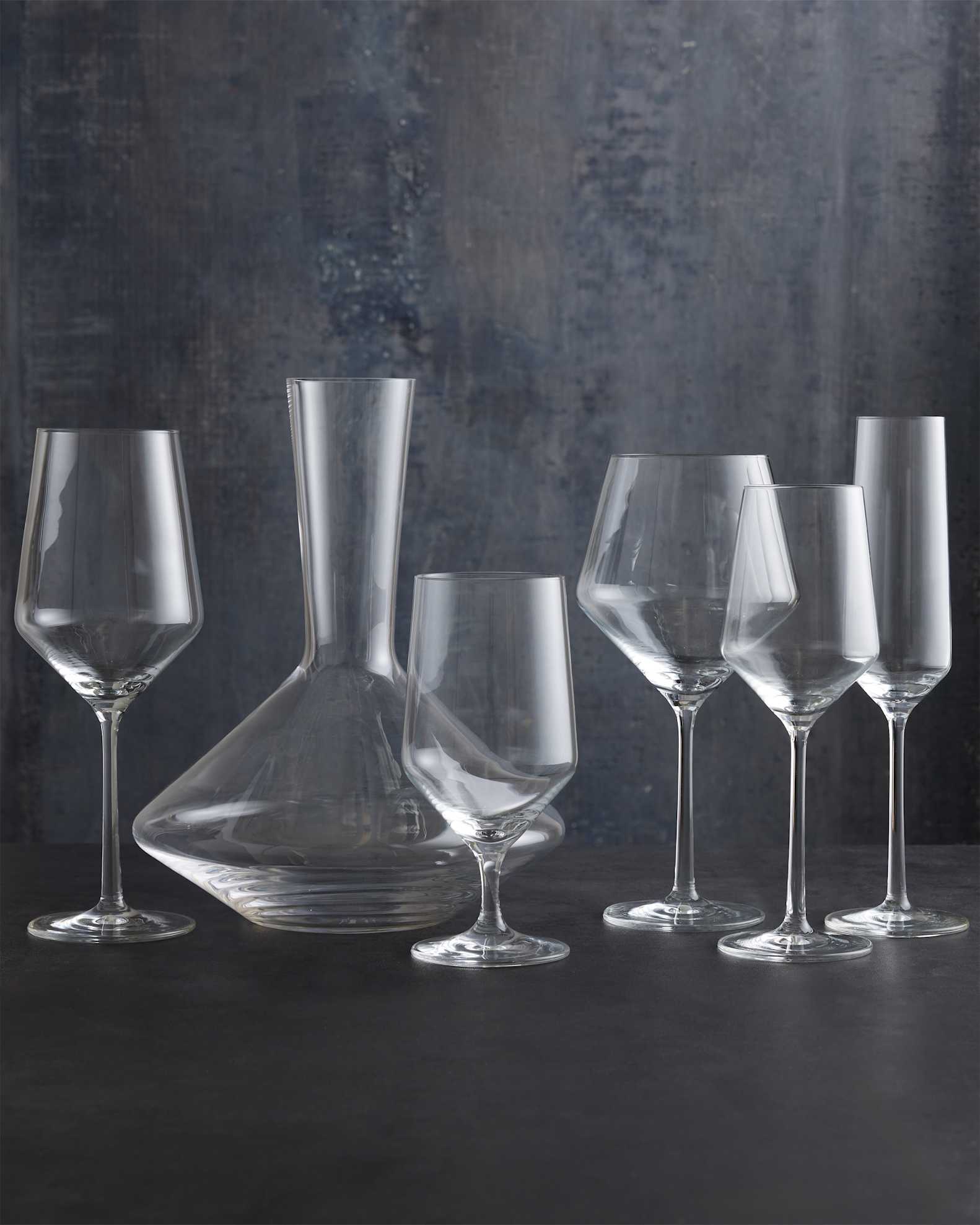 Pure Burgundy Wine Glass, Set of 6