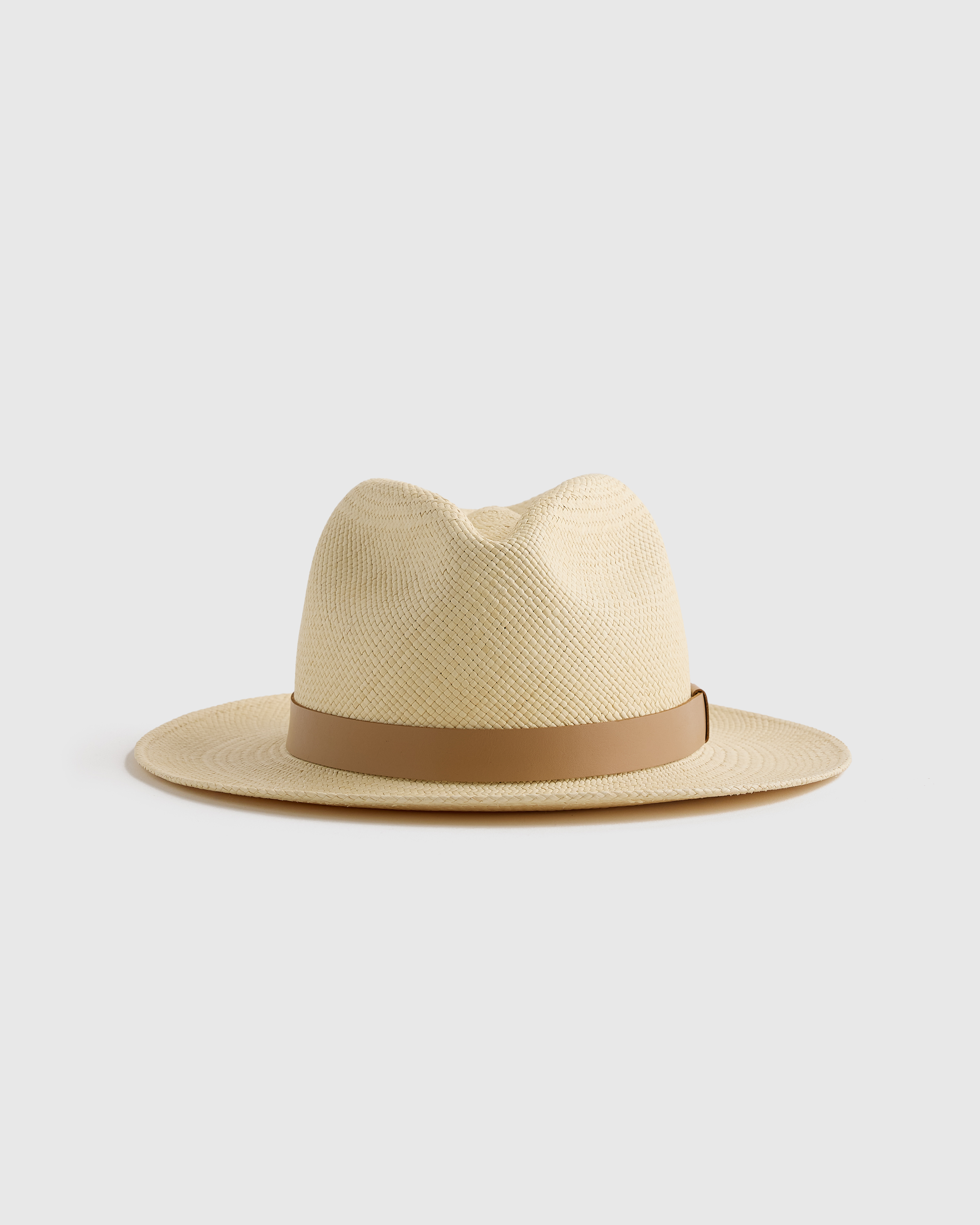 Natural Toquilla Straw Panama Hat