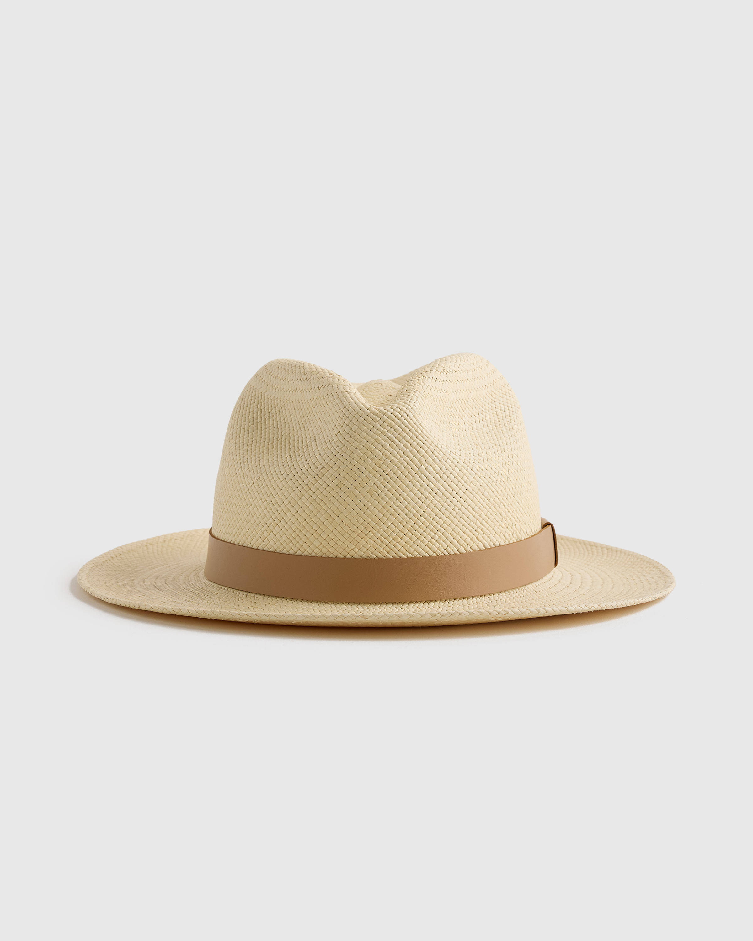 Natural Toquilla Straw Panama Hat