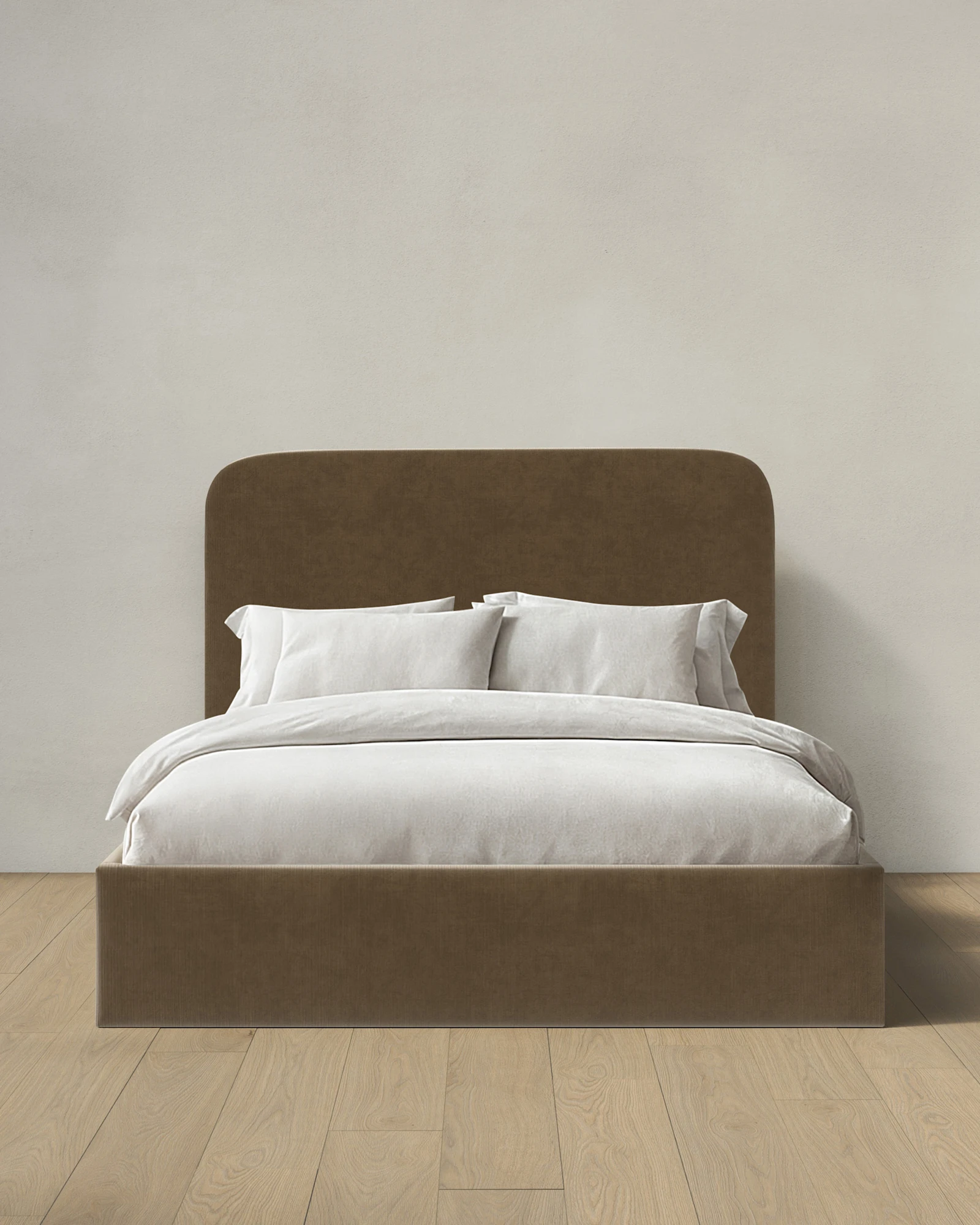 Performance Velvet Curved Bed