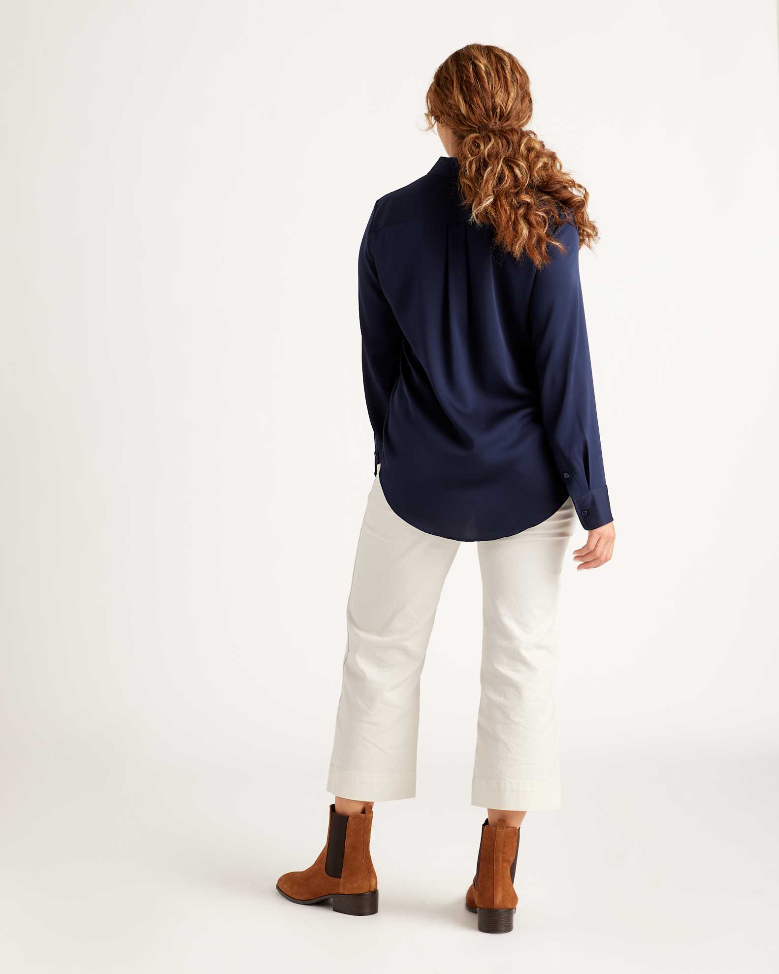 Washable Stretch Silk Blouse | Quince