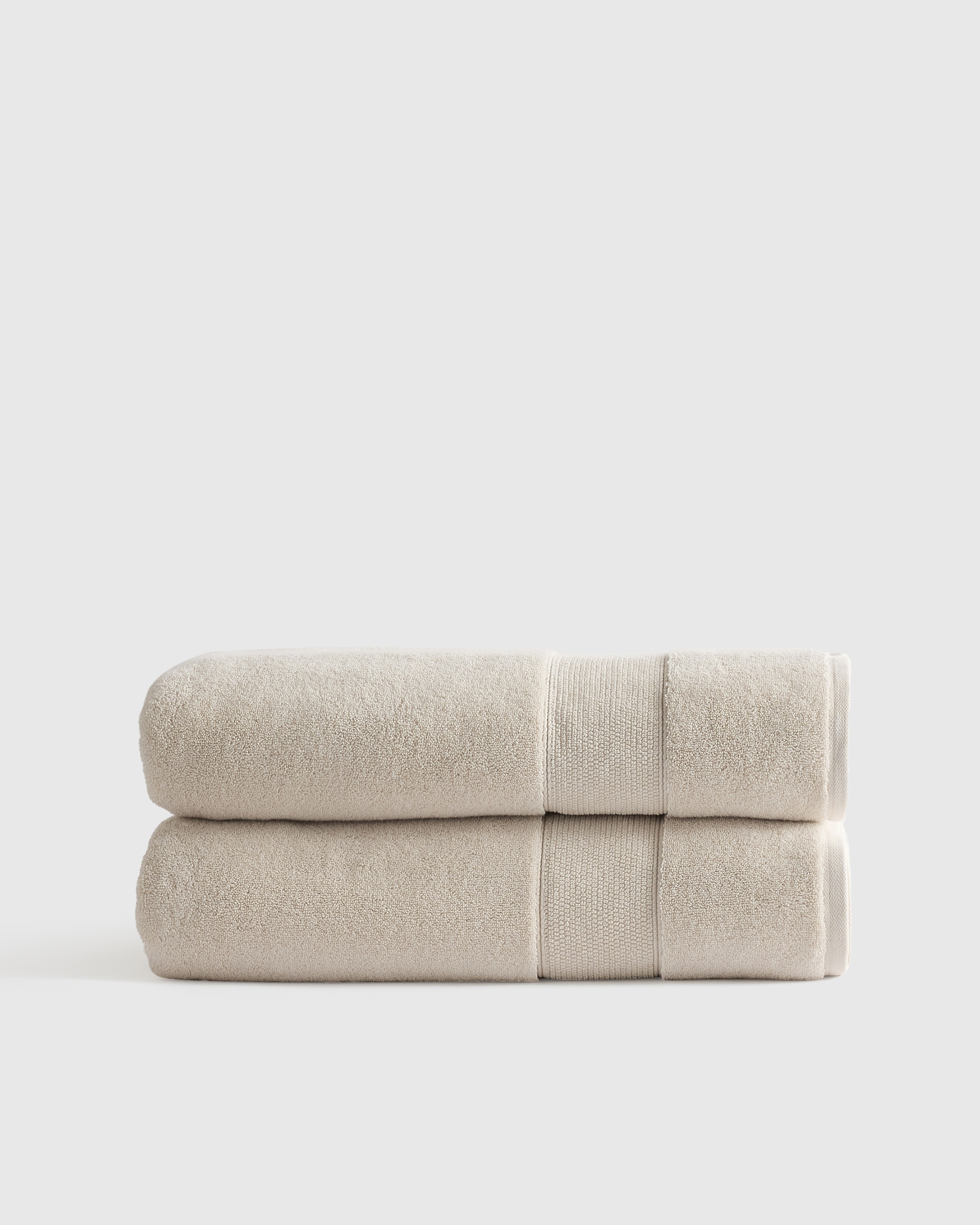 Oat Classic Organic Turkish Cotton Bath Sheet (Set of 2)