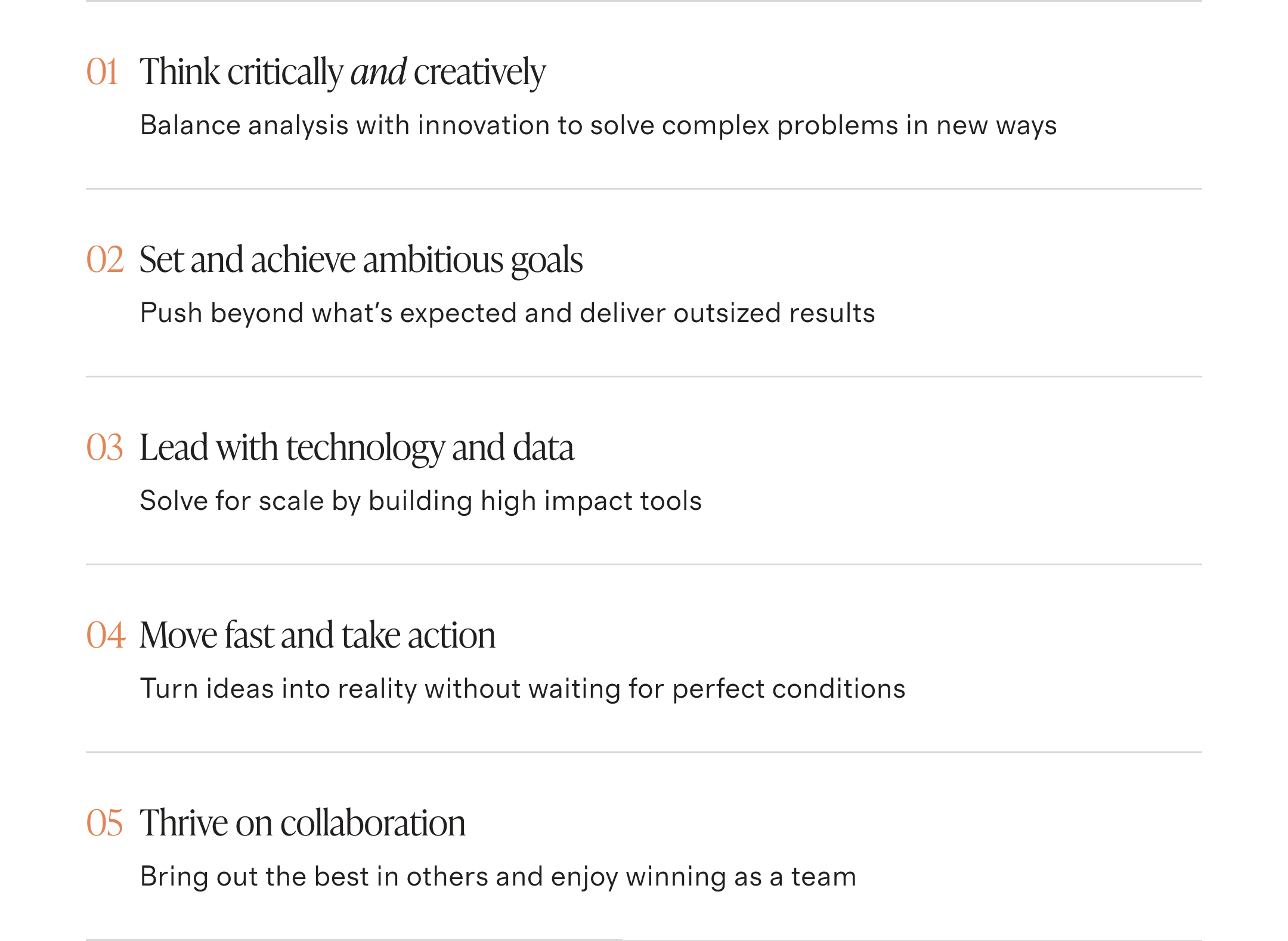 careers || home || what we look for || image