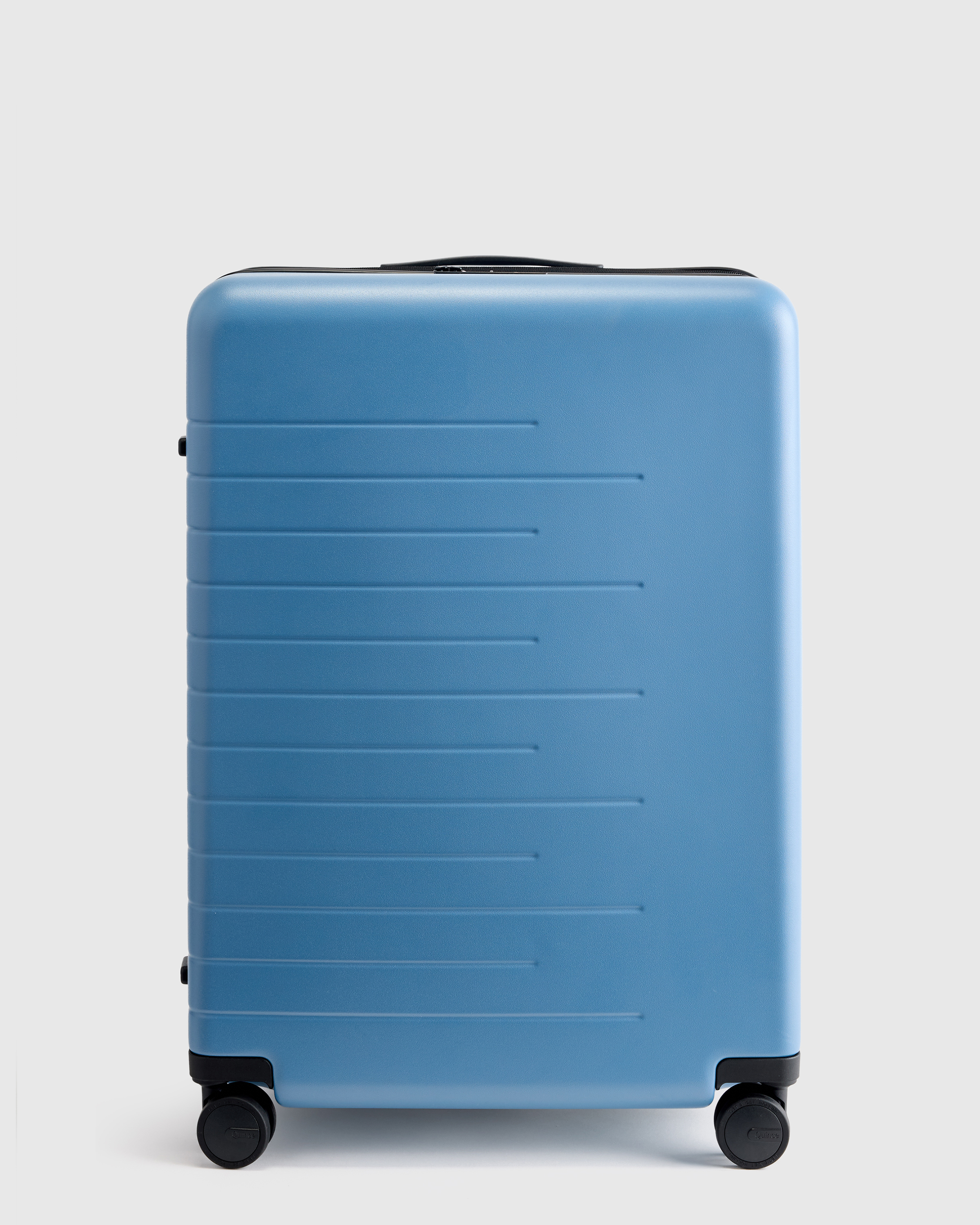 Blue Expandable Large Check-In Suitcase