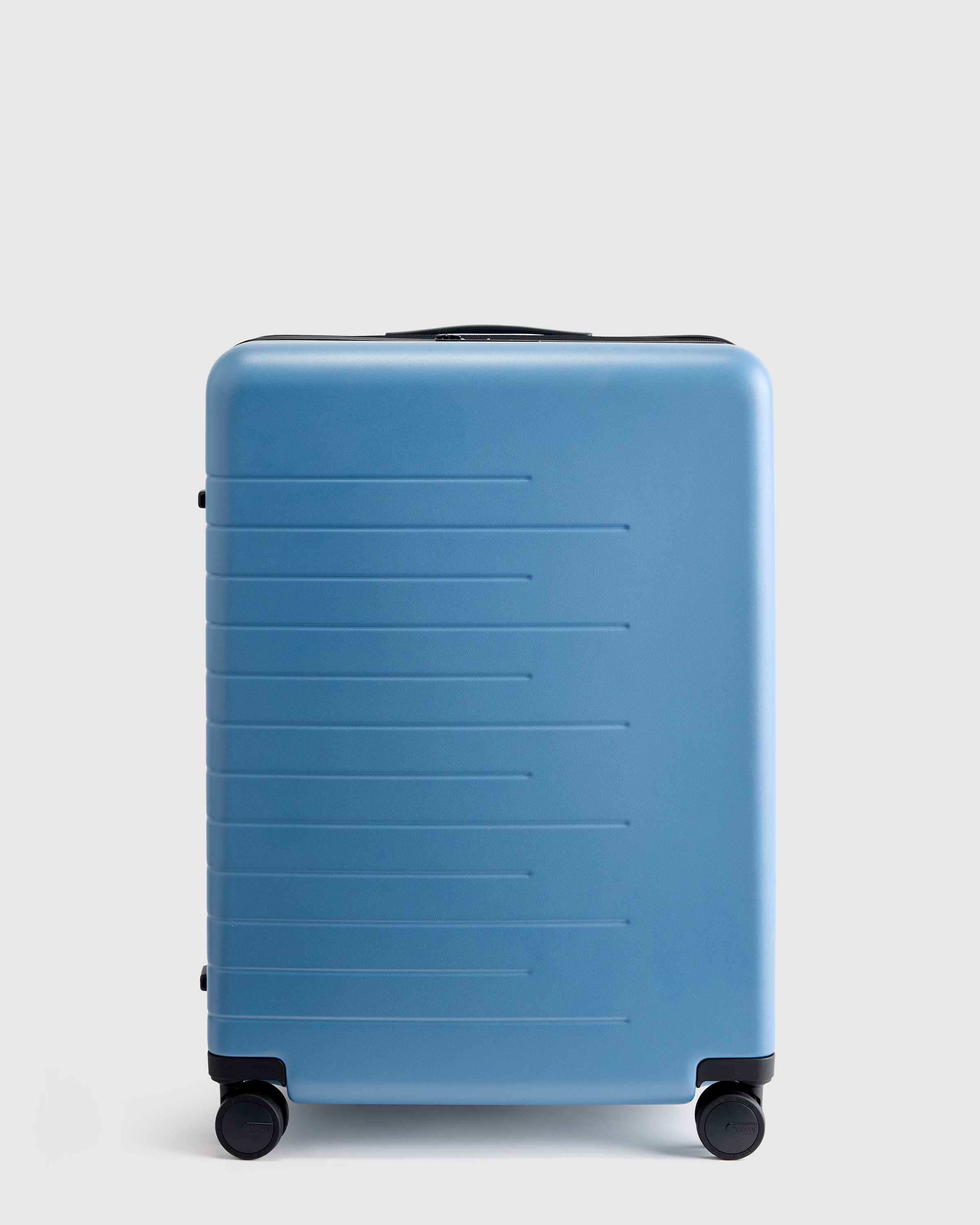 Blue Expandable Large Check-In Suitcase