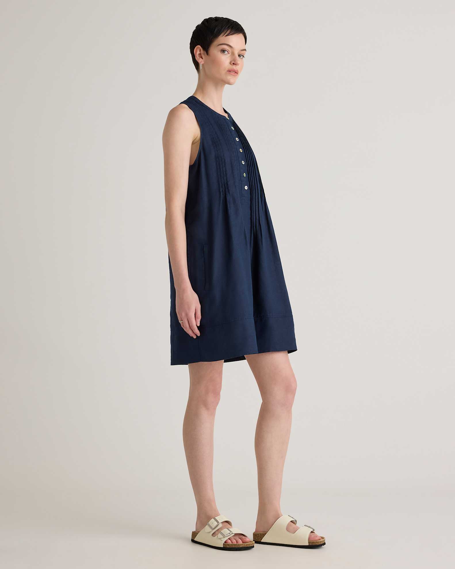 100 european linen short sleeve swing dress Discover the Perfect Summer Linen Swing Dress