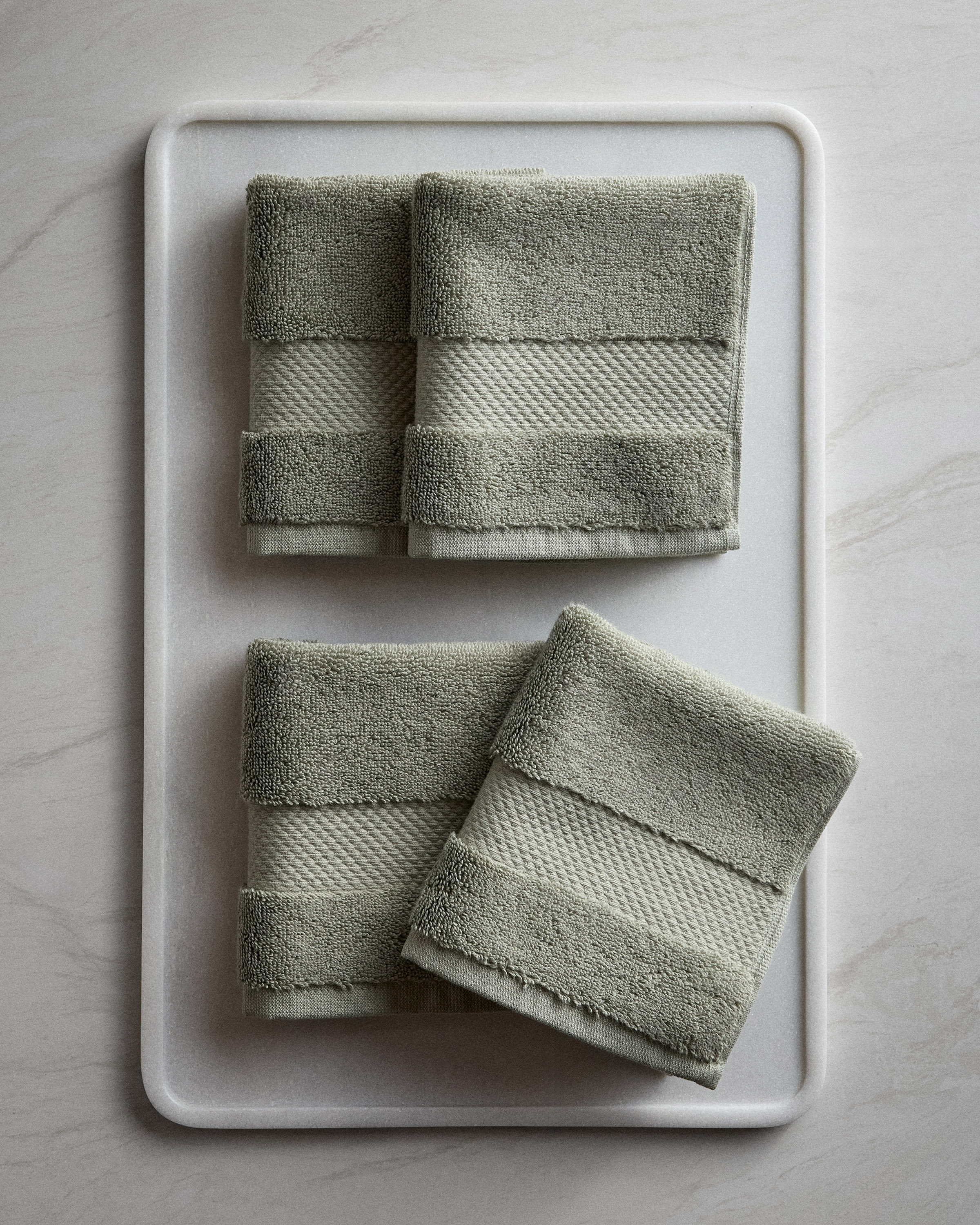 Turkish Ultra Luxe Plush Washcloth (Set of 4) - thumbnail 4