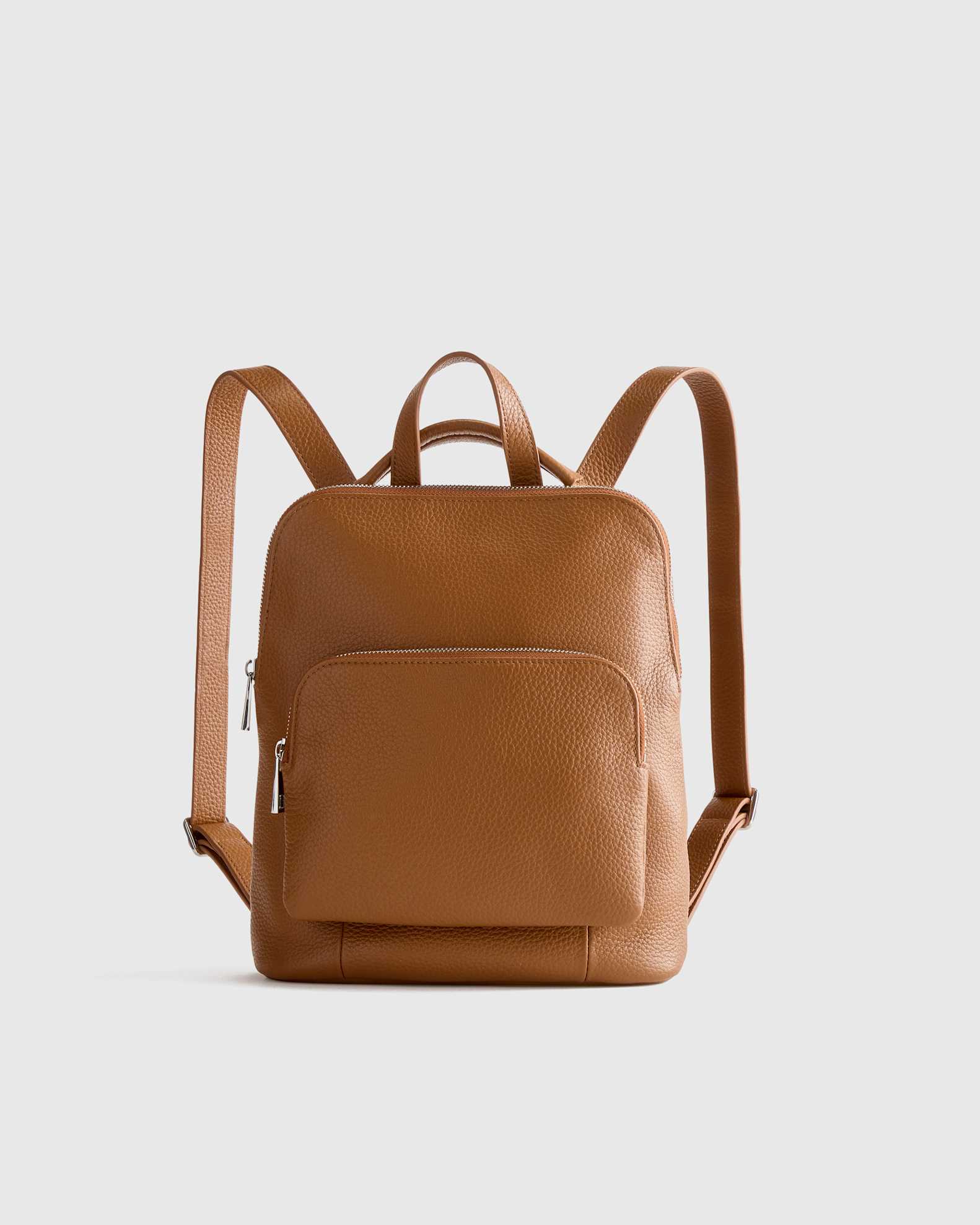 Italian Leather Mini Convertible Backpack