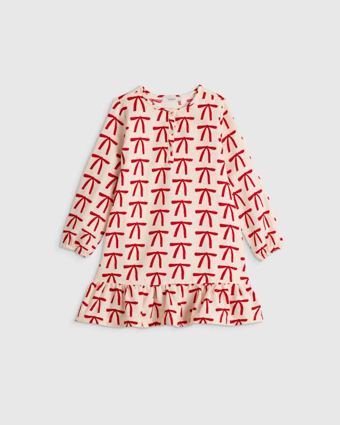 Red Bows Holiday Flannel Nightgown