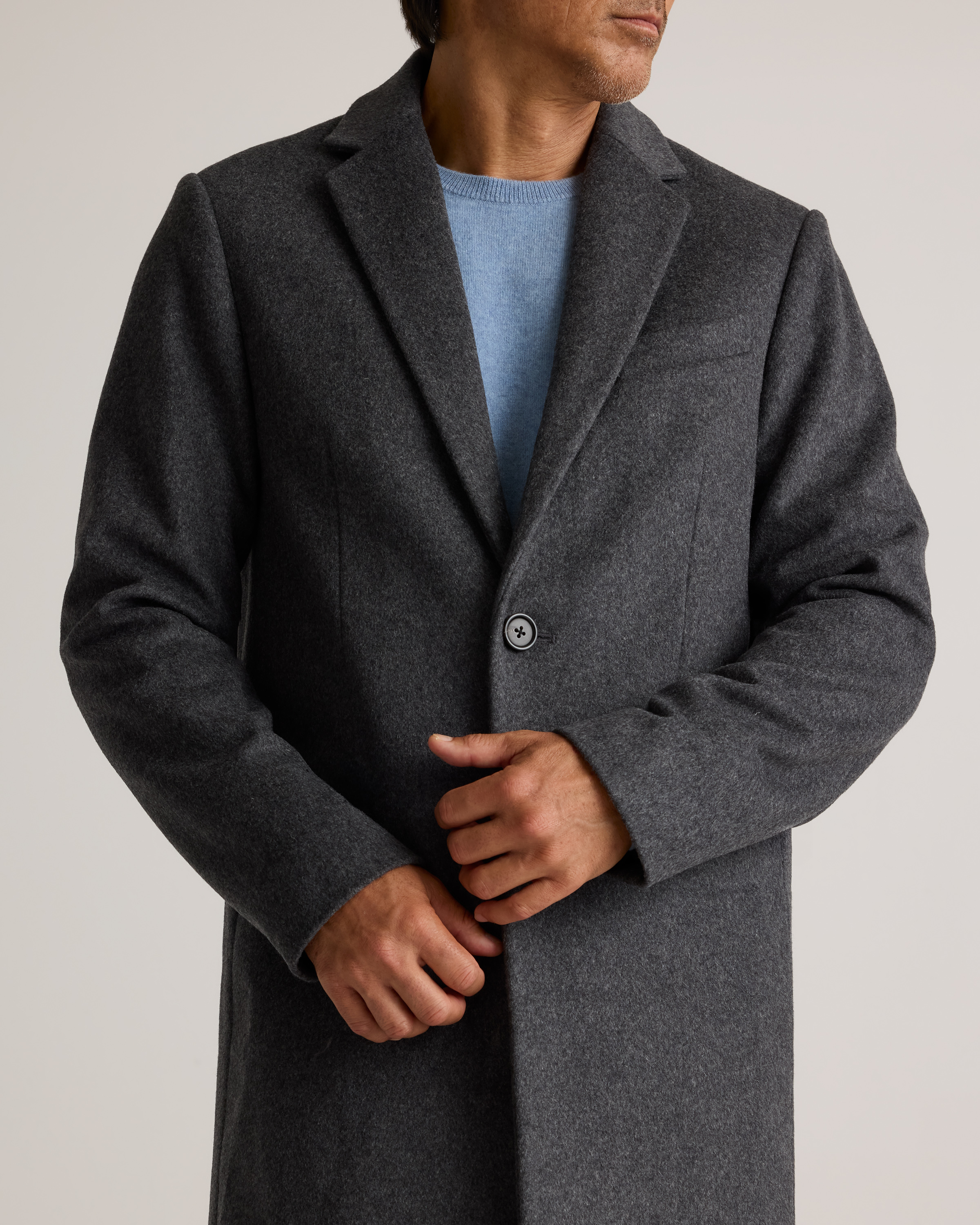 Italian Wool Overcoat