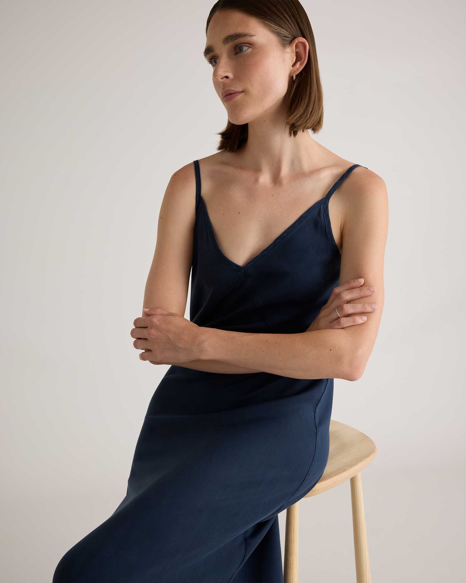 Vintage Wash Tencel Maxi Slip Dress Vintage Wash Tencel Maxi Slip Dress