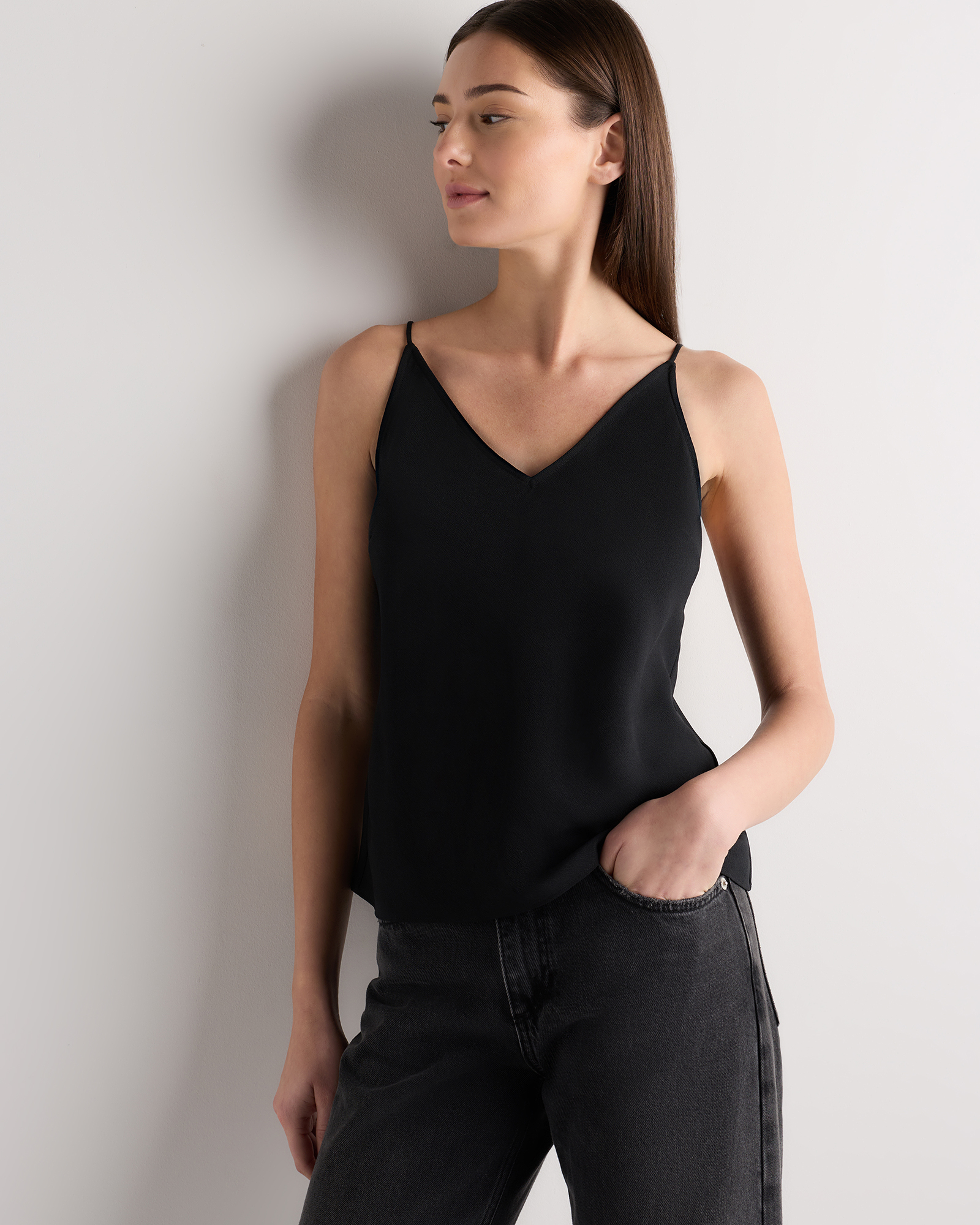 Matte V-Neck Cami