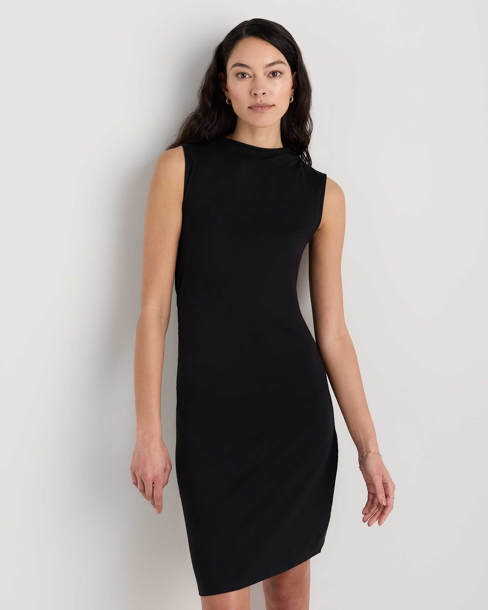 keegan slub jersey mini dress Z-Supply Keegan Knit Denim Mini Dress - Women's Clothing