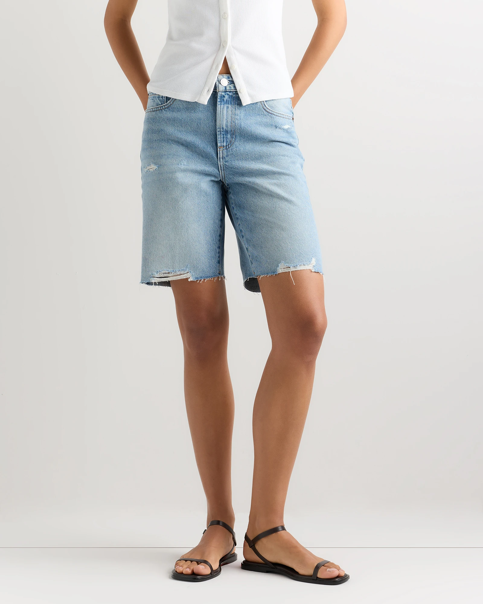 Maya Rigid Bermuda Shorts