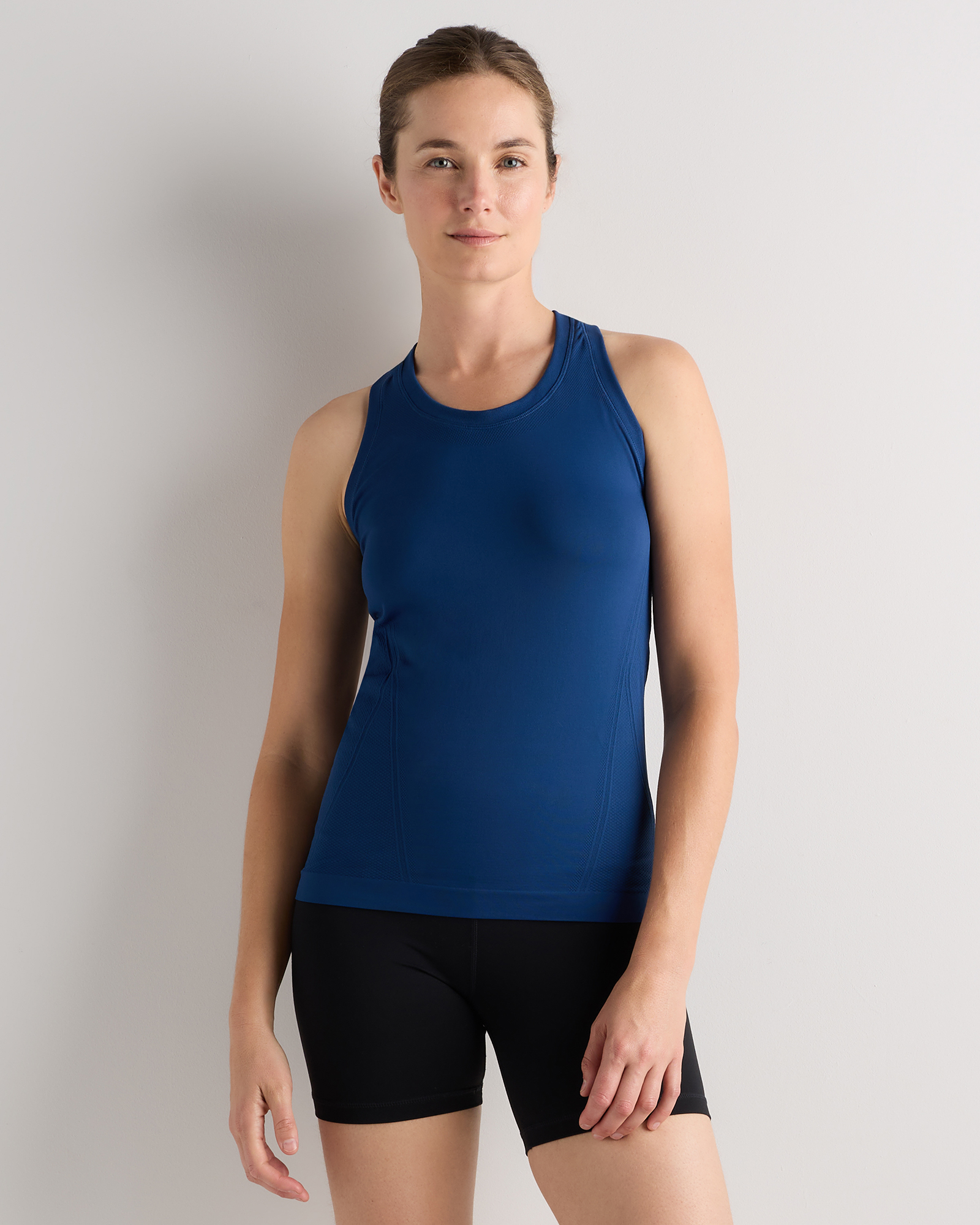Royal Blue Seamless Racerback Tank