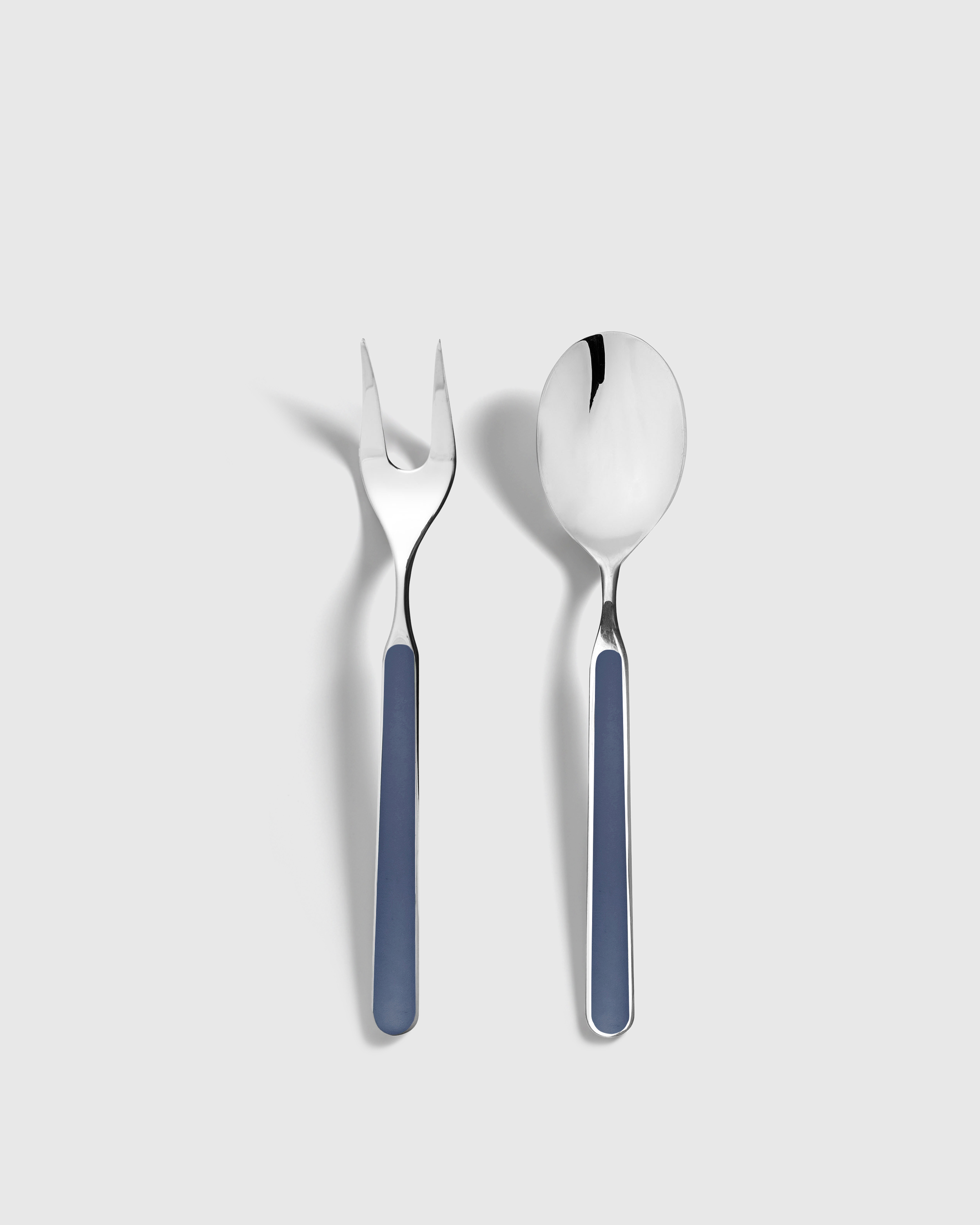 Cobalt Fantasia 2-Pc Serving Utensil Set by Mepra