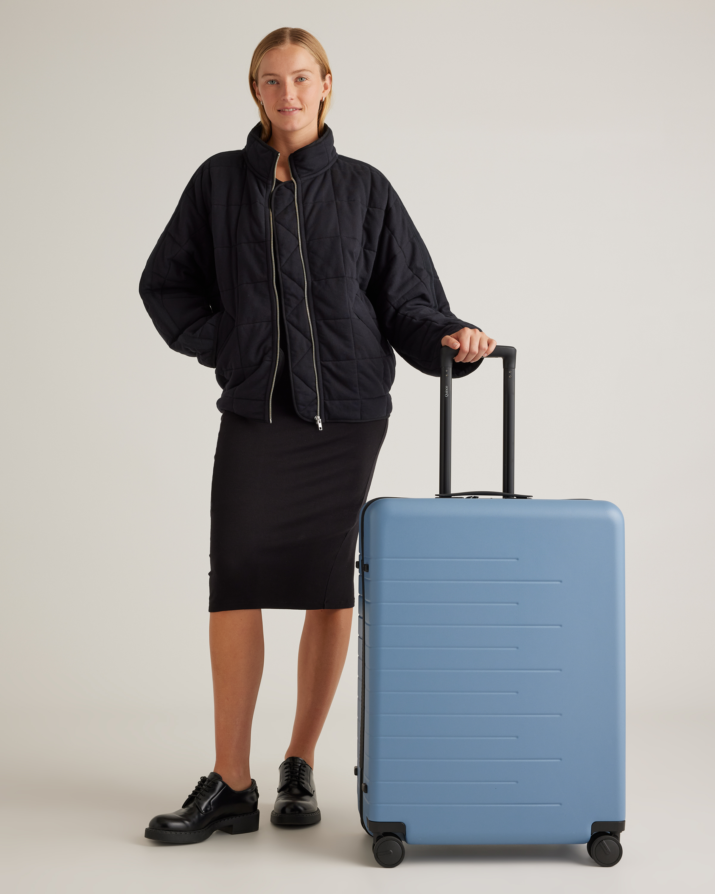 Carry-On & Large Check-In Suitcase Set - Blue