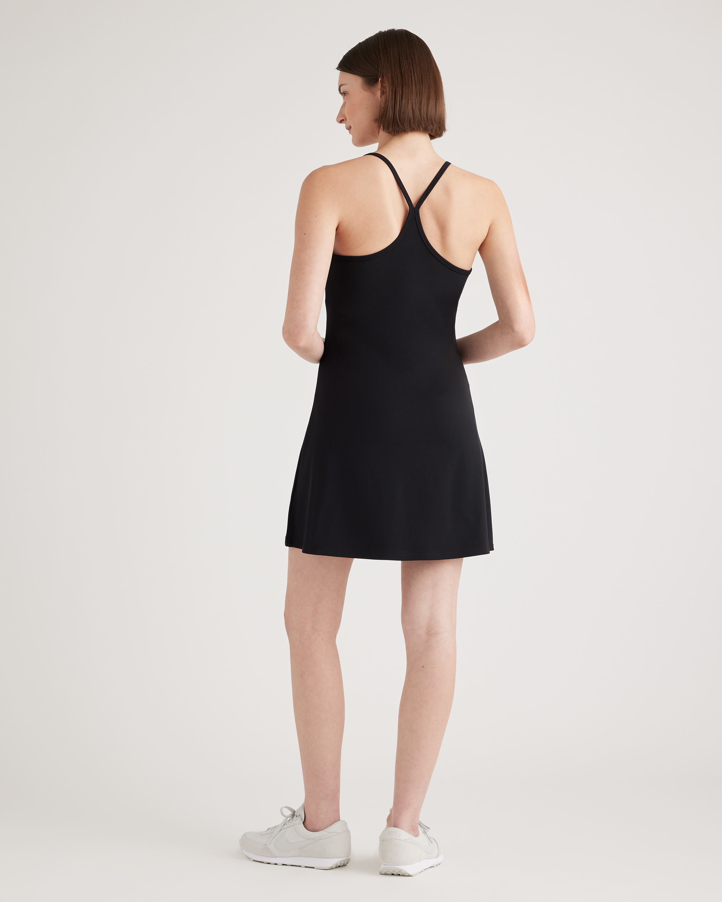 navy blue dress for baby girl Synergy Pickleball Women's Backless Twisted Active Dress main image 1