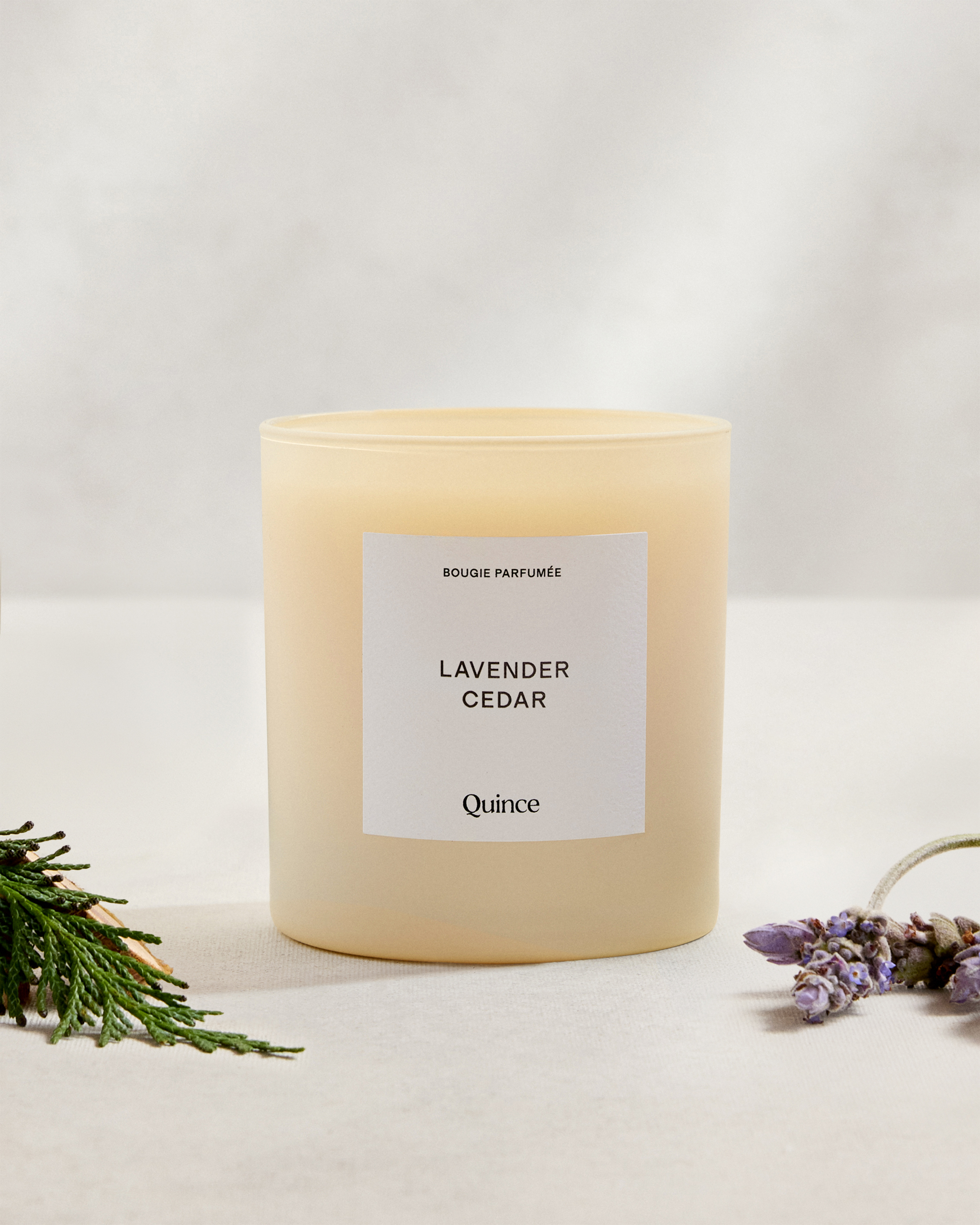No Color Lavender Cedar Candle