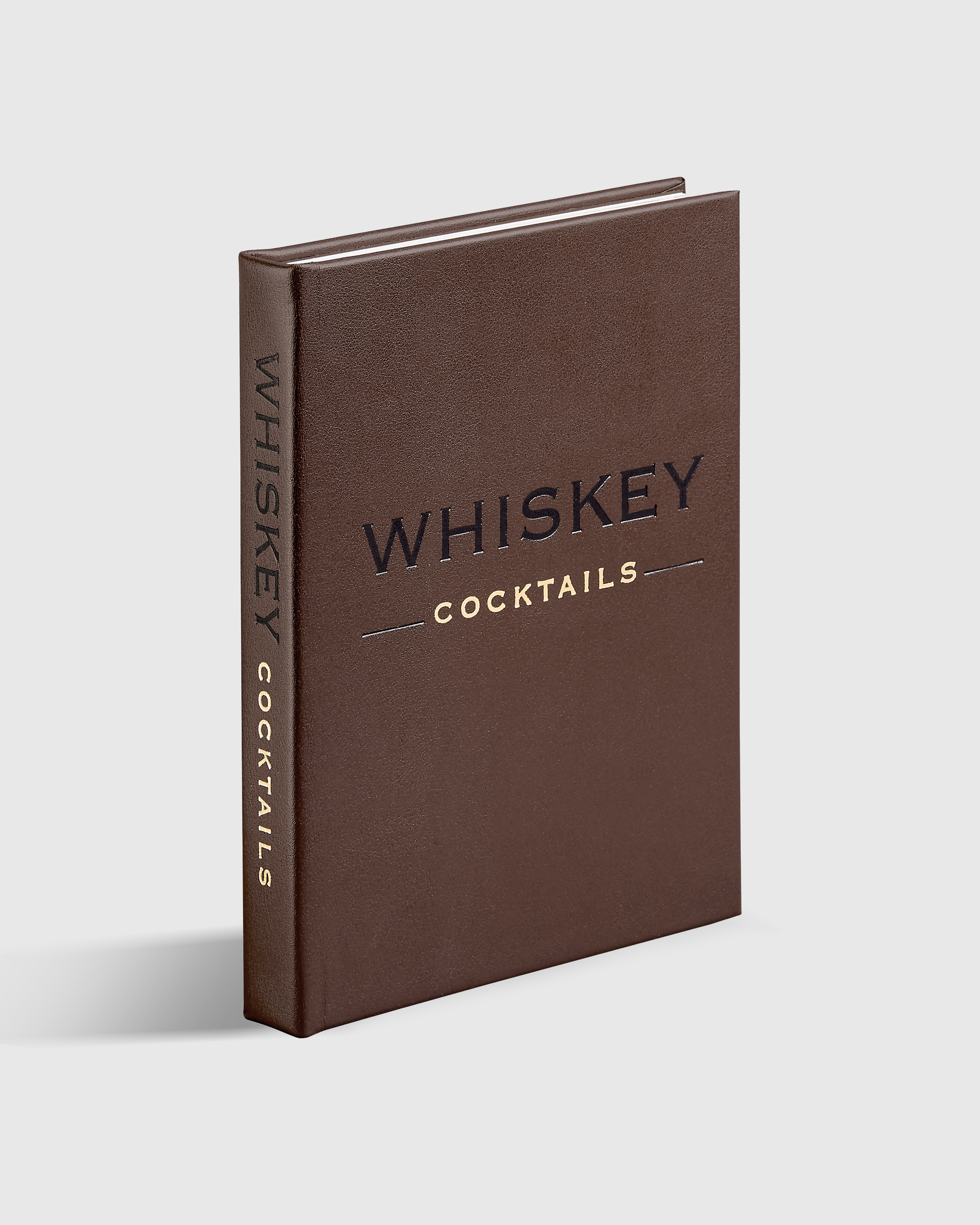 Whiskey Cocktails Leather Bound Book - thumbnail 6