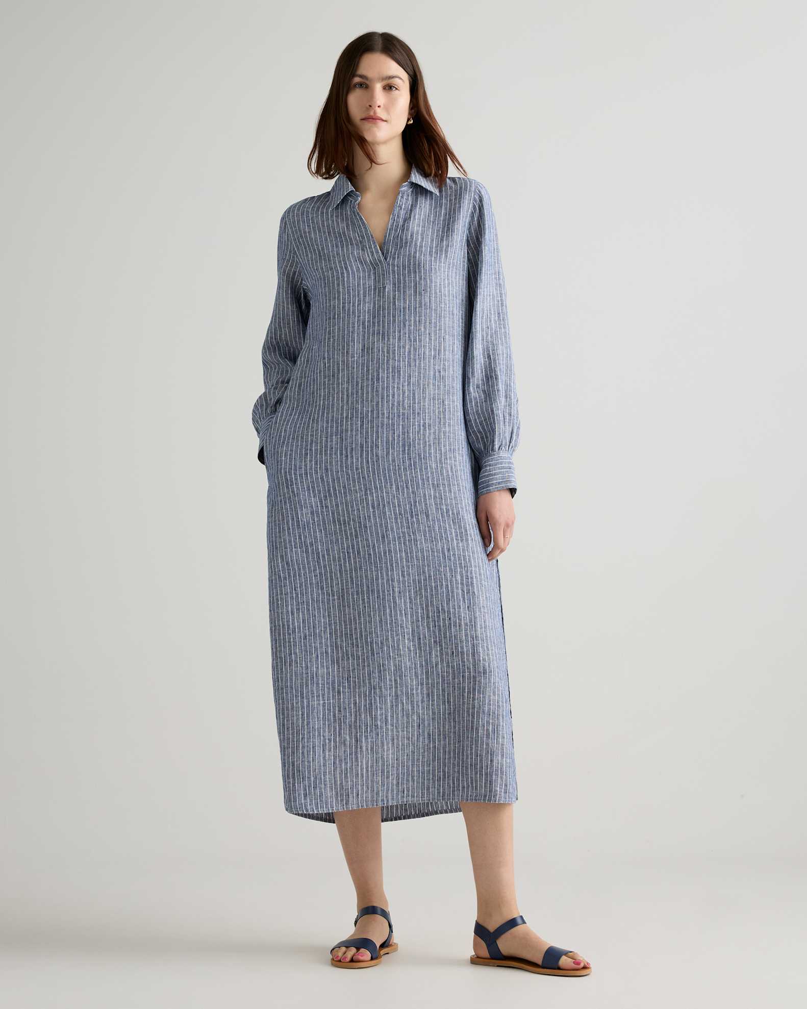 europe maxi dress European Summer Maxi Slit Dress-Baby Blue
