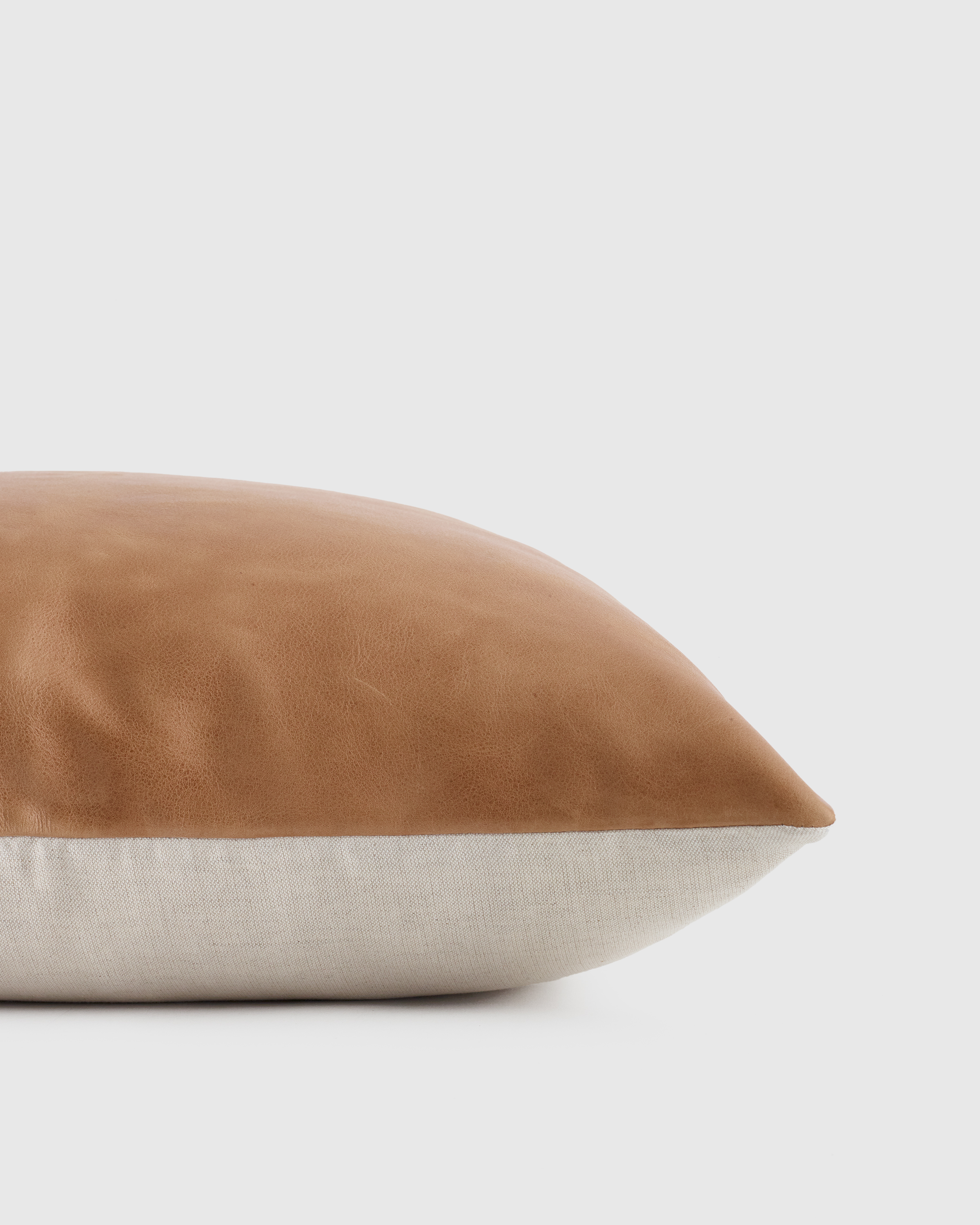 Luxe Leather Pillow Cover - Thumbnail 4