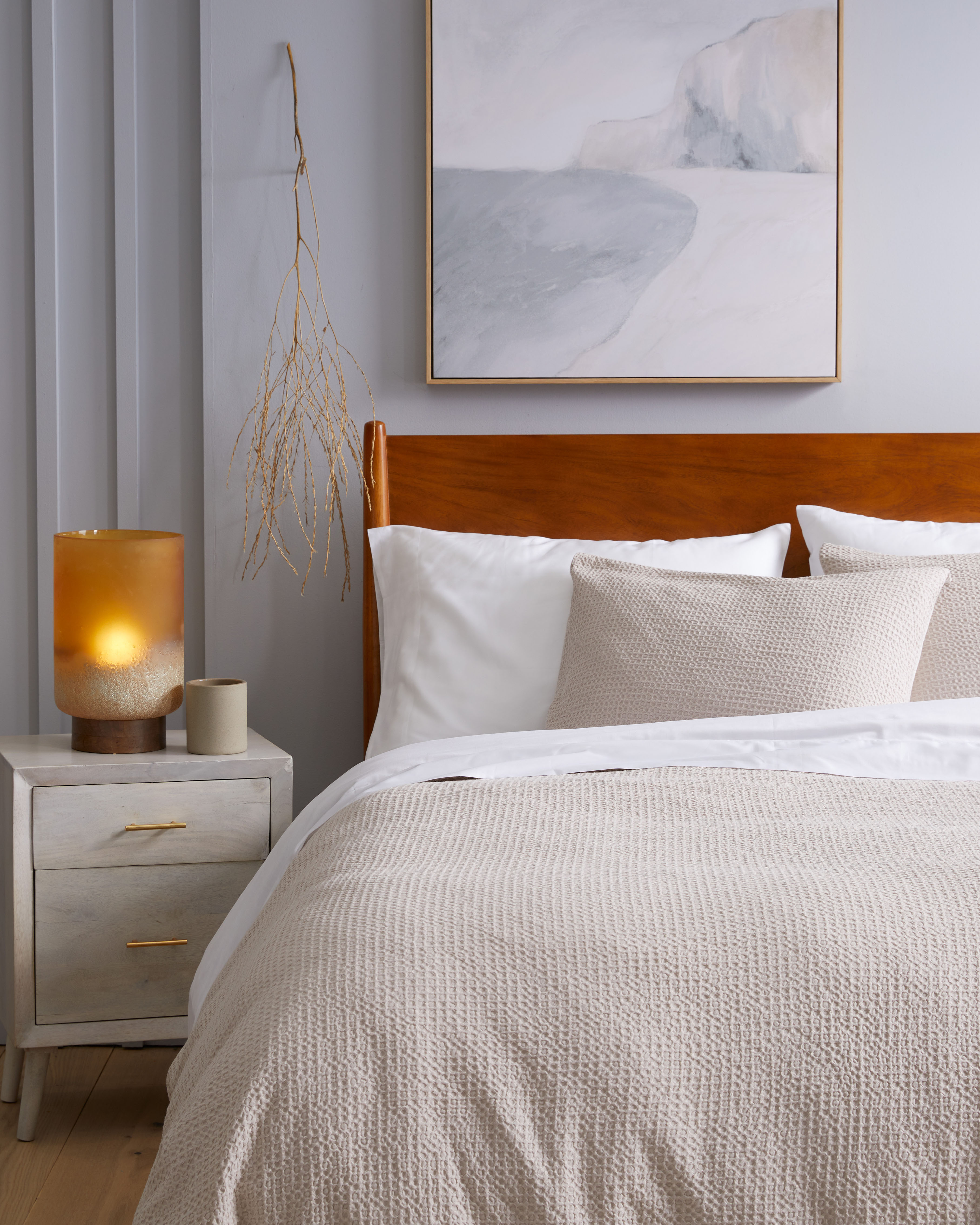 Quince Honeycomb Duvet Cover
