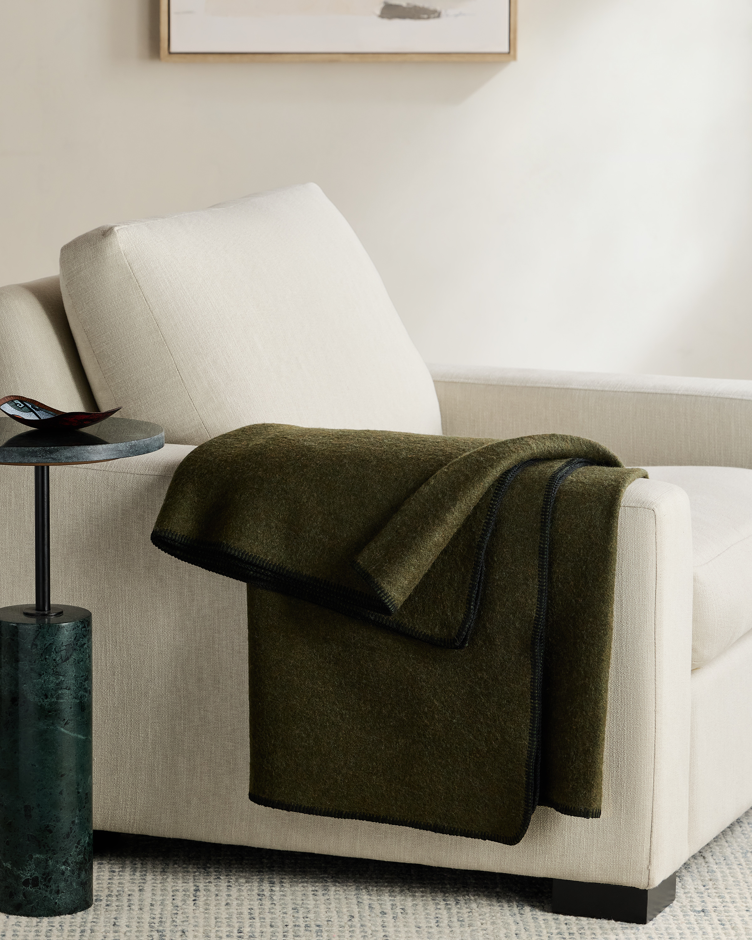 Quince Wool Throw