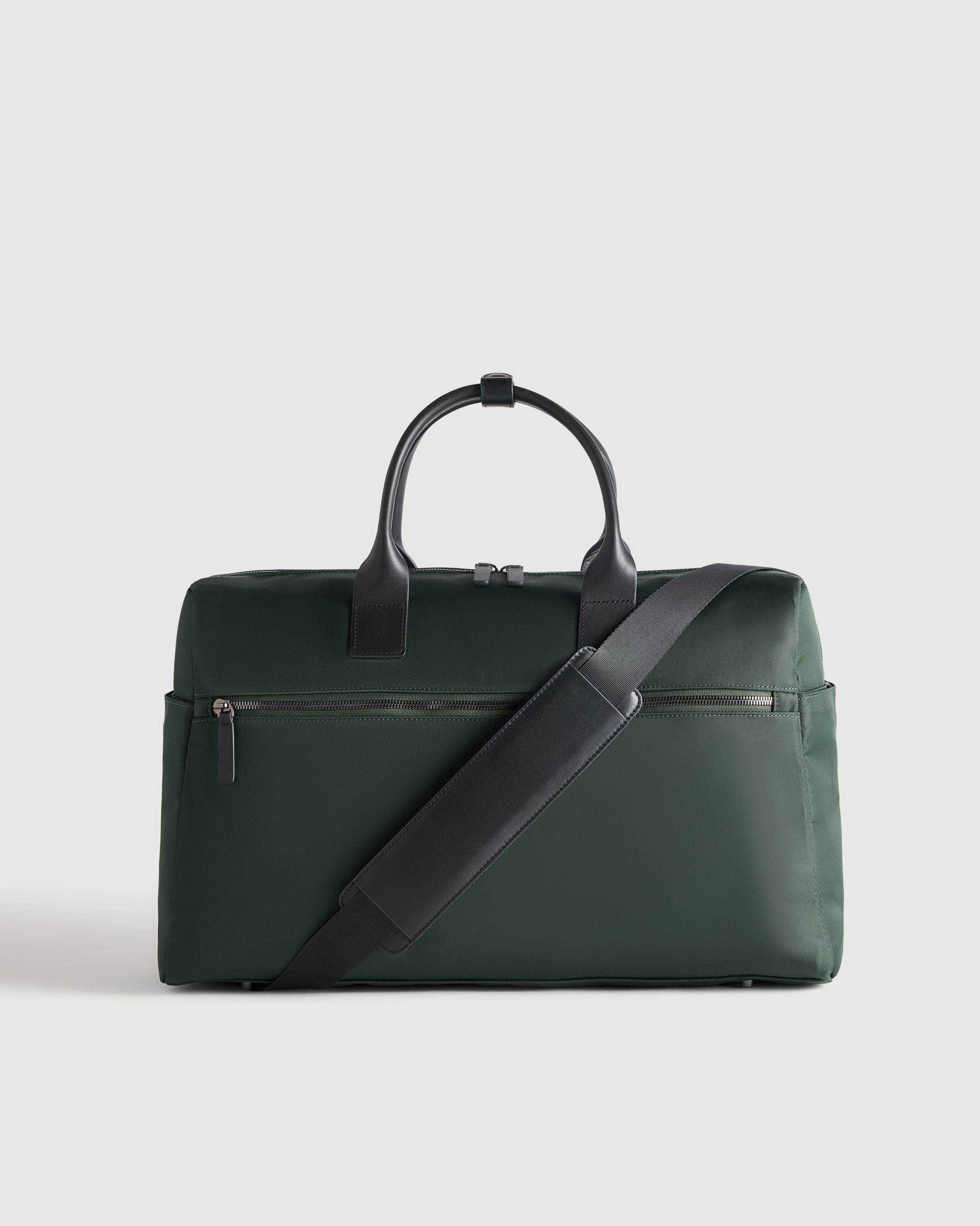 Dark Green Voyage Nylon Travel Duffle